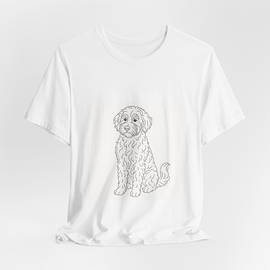 Bernedoodle Fine Line Tee | Les Ruffs