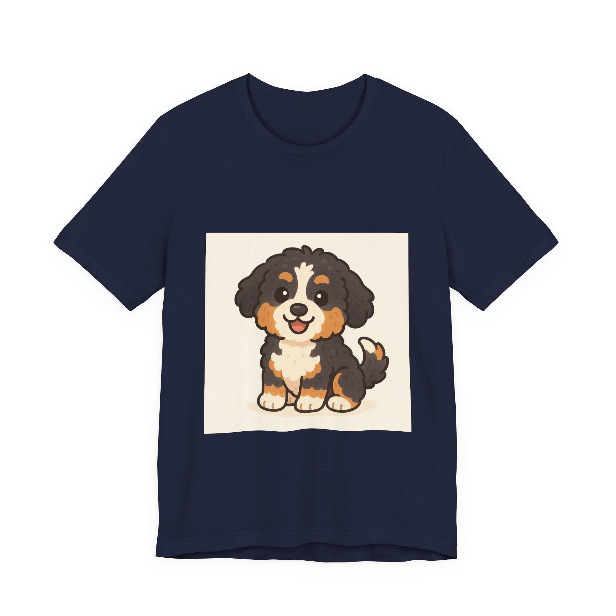 Bernedoodle Cartoon Tee | Les Ruffs