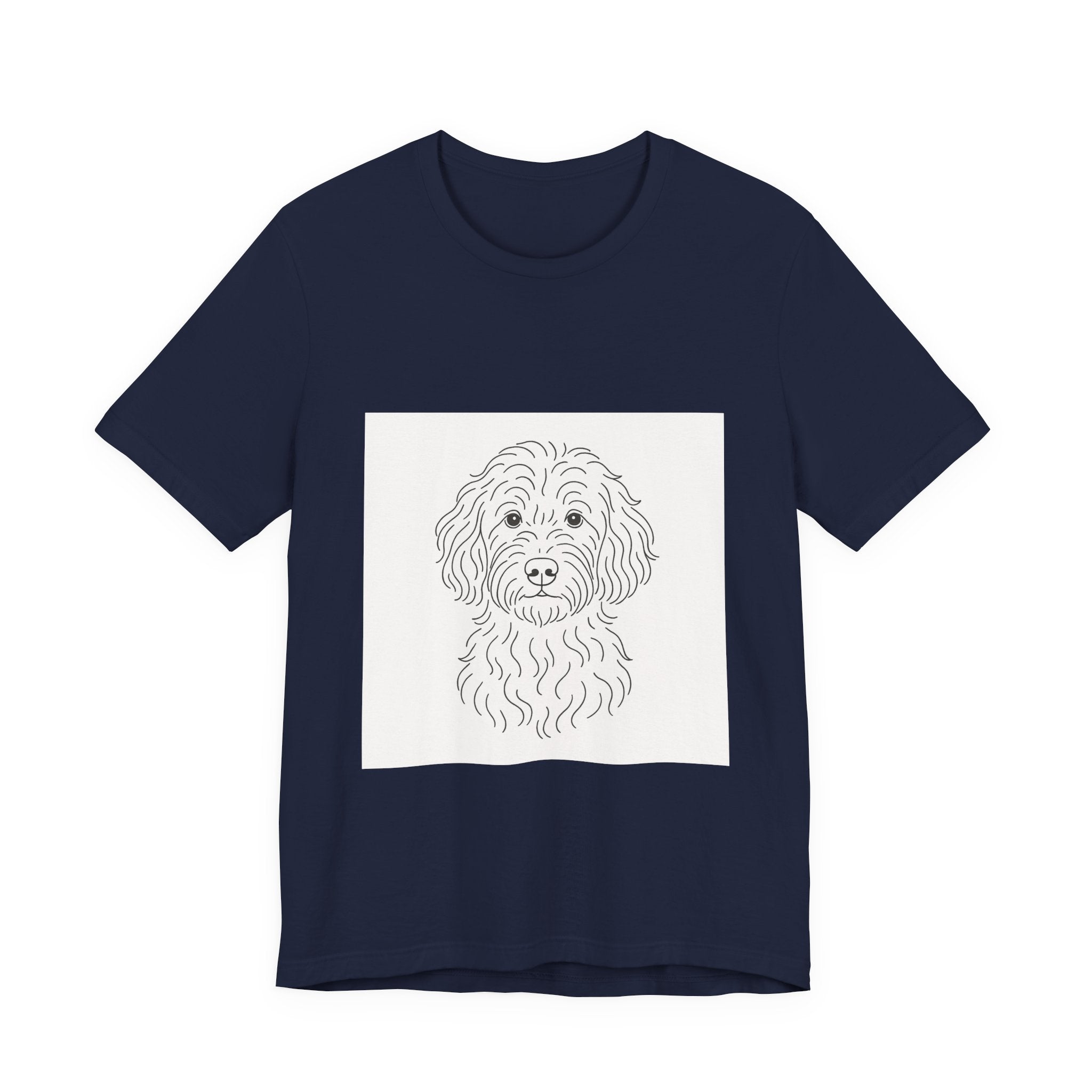Goldendoodle Fine Line Tee | Les Ruffs