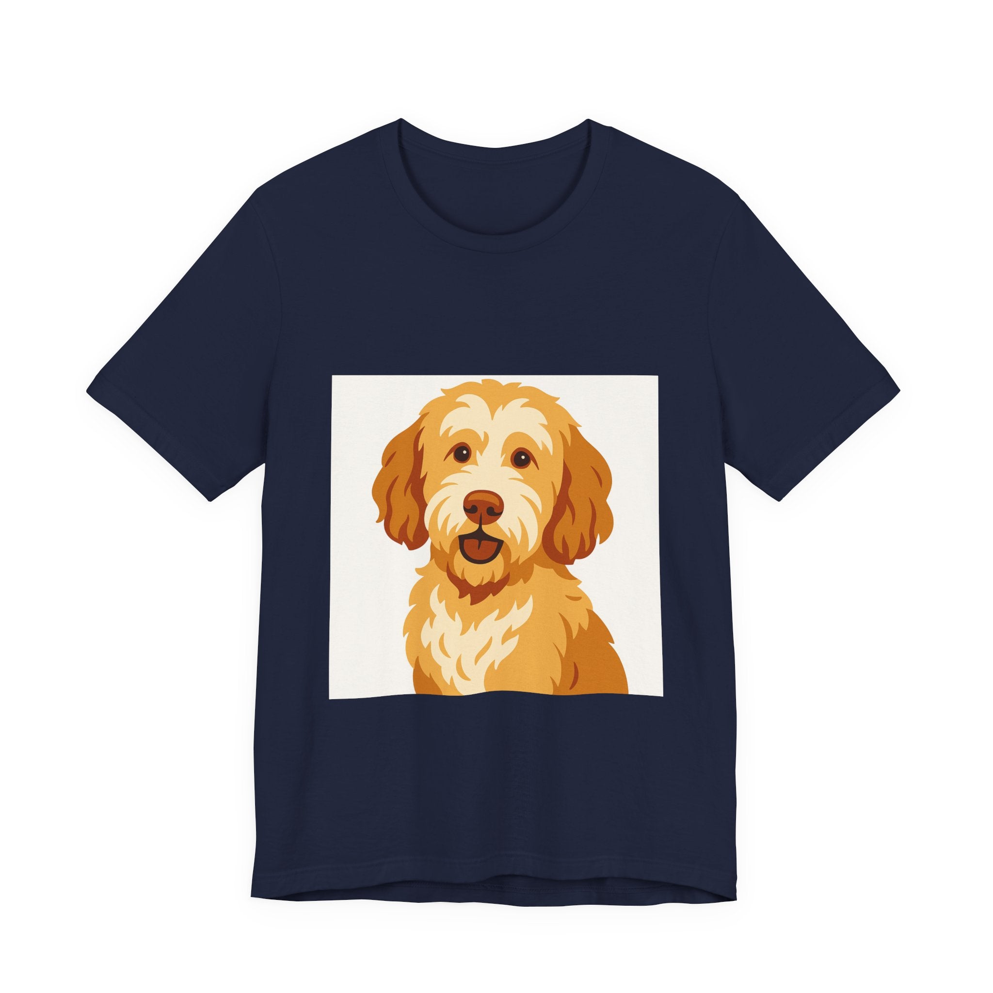 Goldendoodle Bold Graphic Tee | Les Ruffs