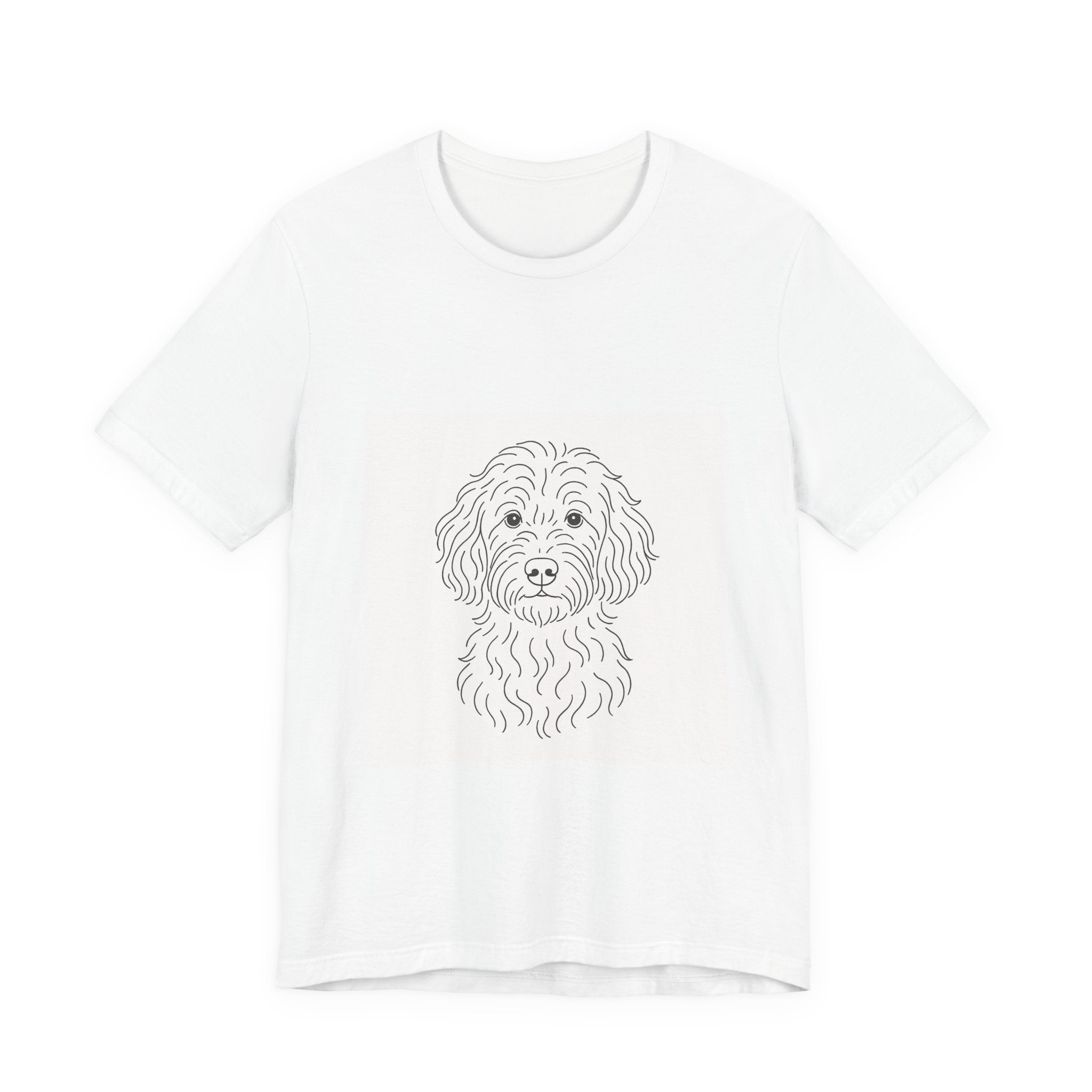 Goldendoodle Fine Line Tee | Les Ruffs