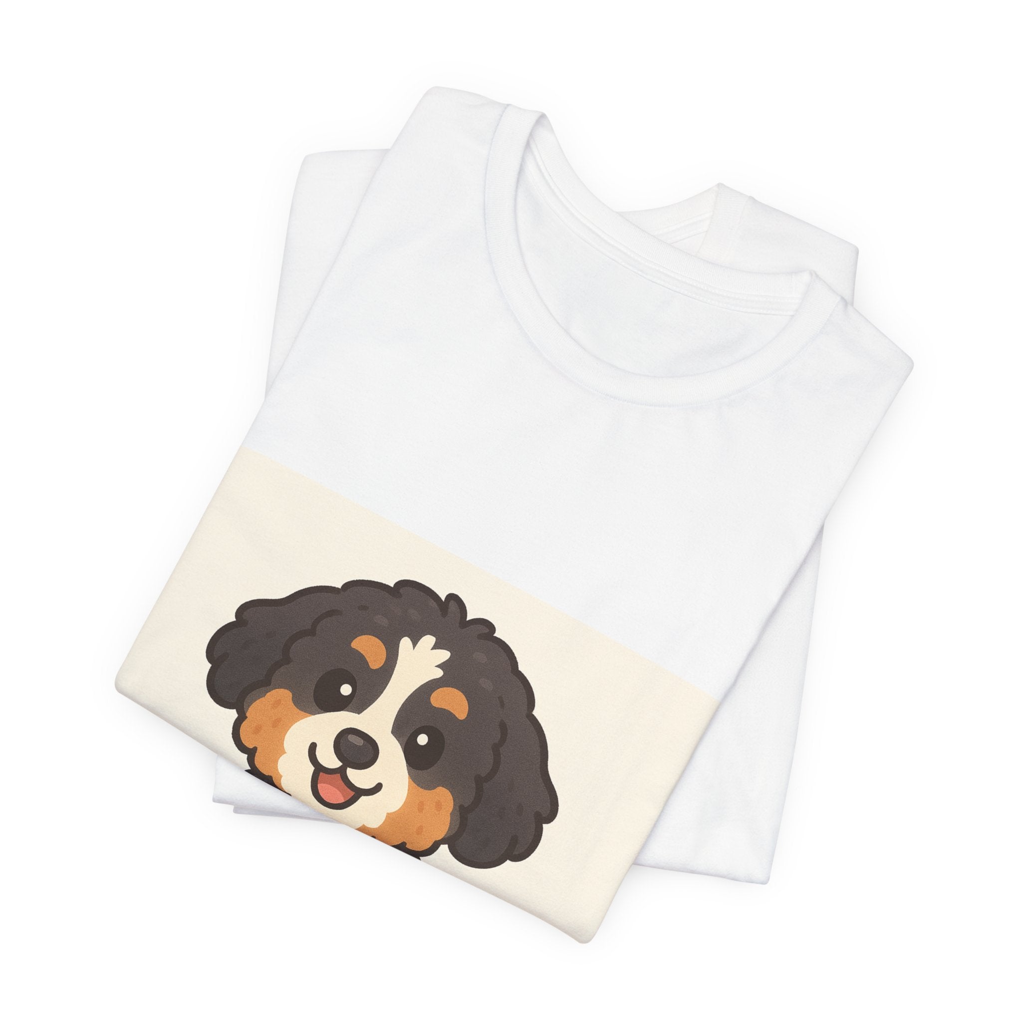 Bernedoodle Cartoon Tee | Les Ruffs