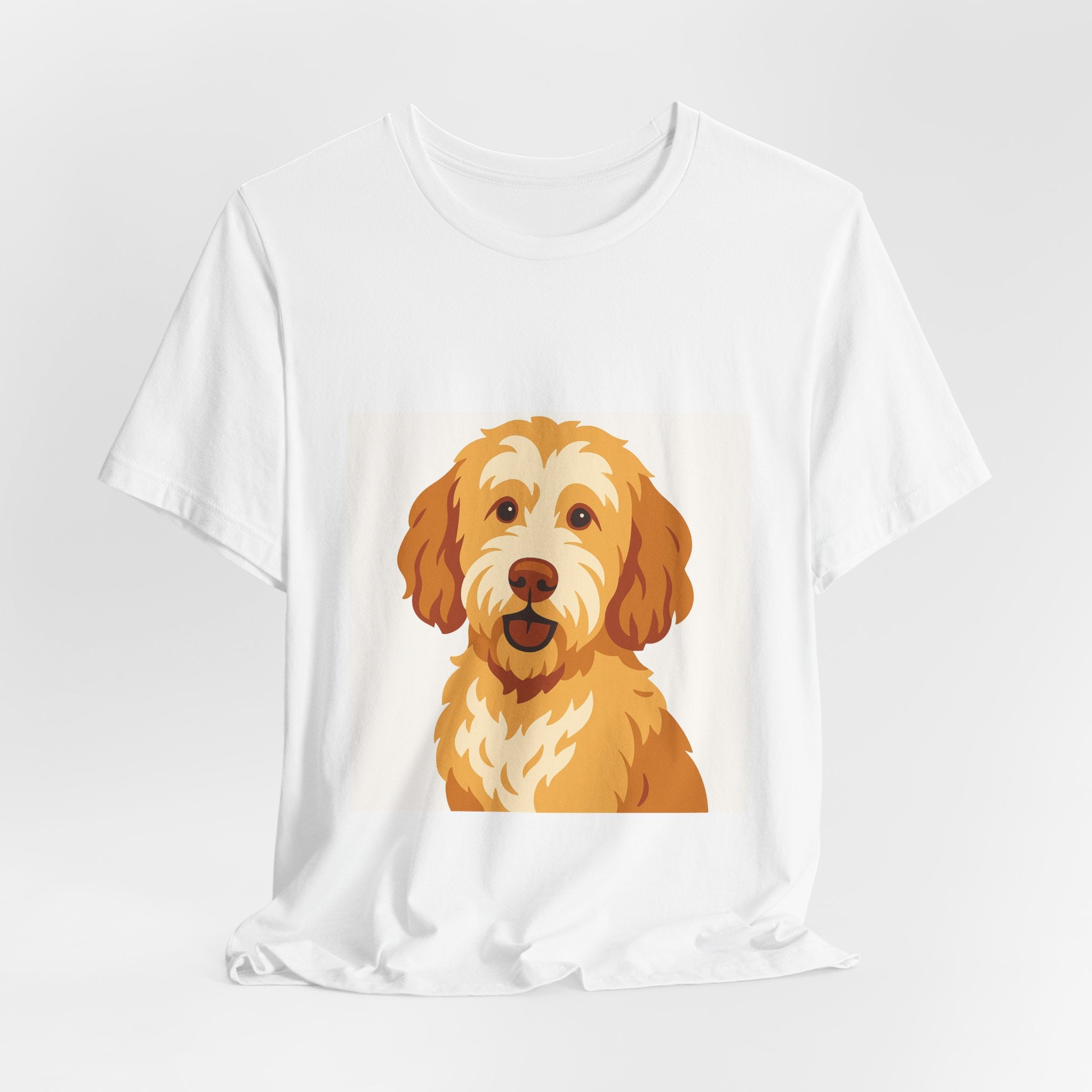 Goldendoodle Bold Graphic Tee | Les Ruffs