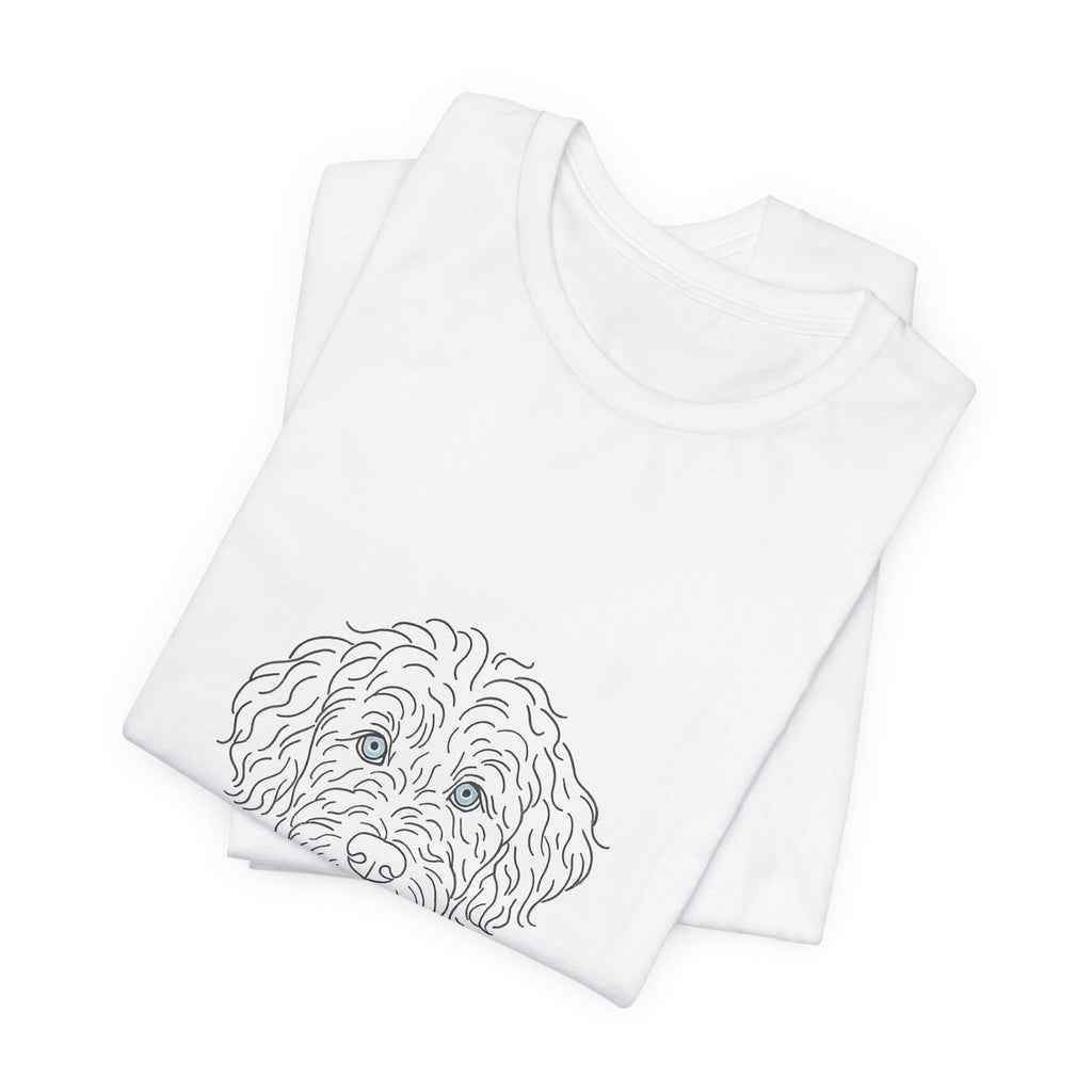 Aussiedoodle Fine Line Tee | Les Ruffs