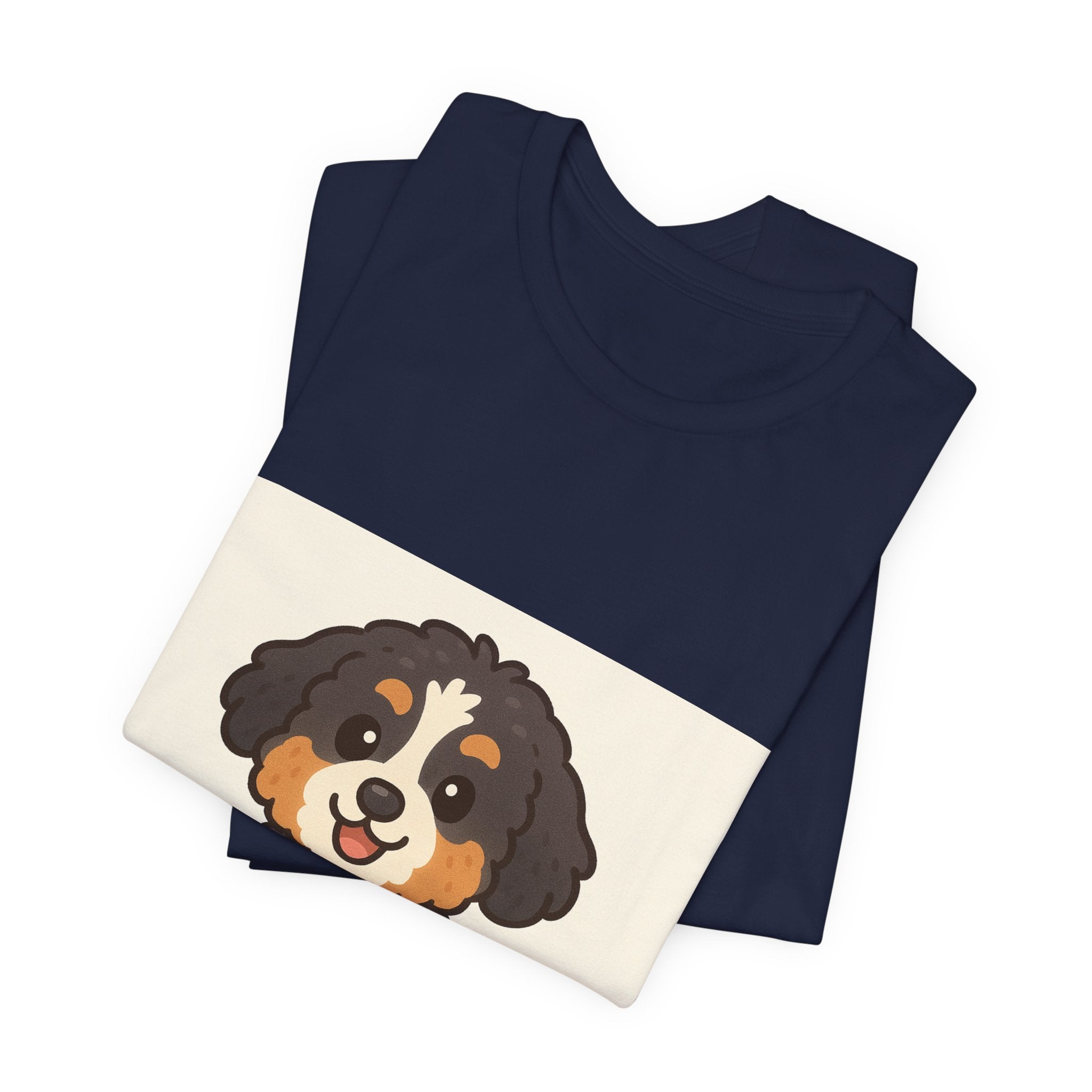 Bernedoodle Cartoon Tee | Les Ruffs