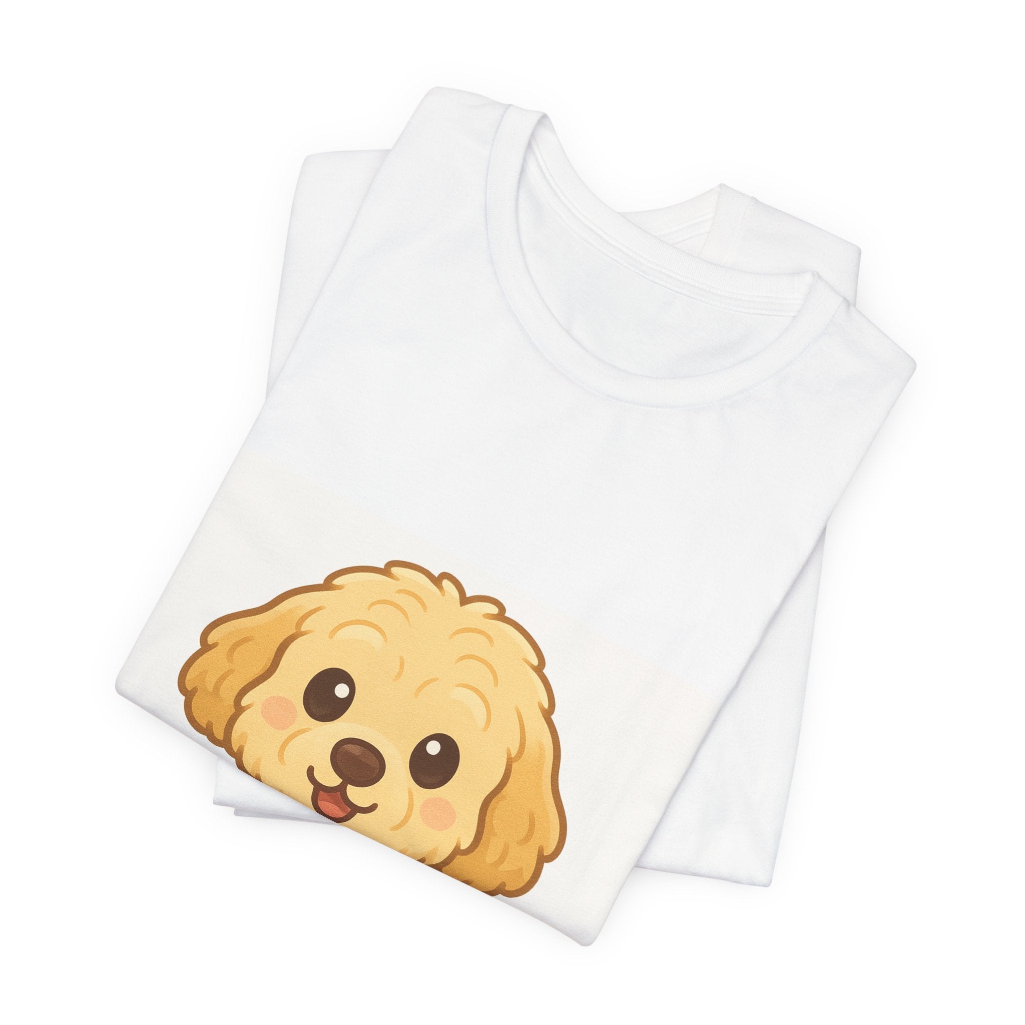 Goldendoodle Cartoon Tee | Les Ruffs