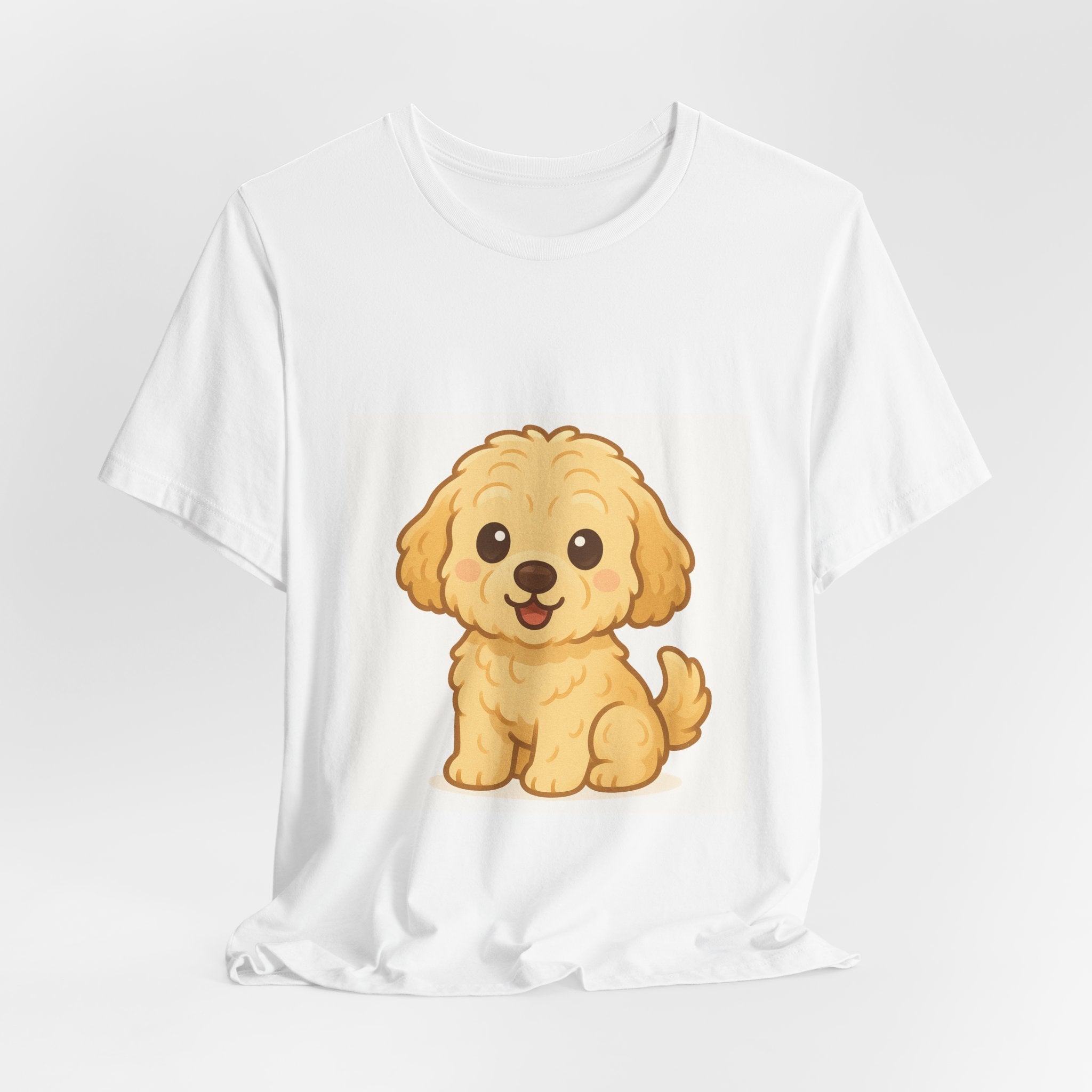 Goldendoodle Cartoon Tee | Les Ruffs