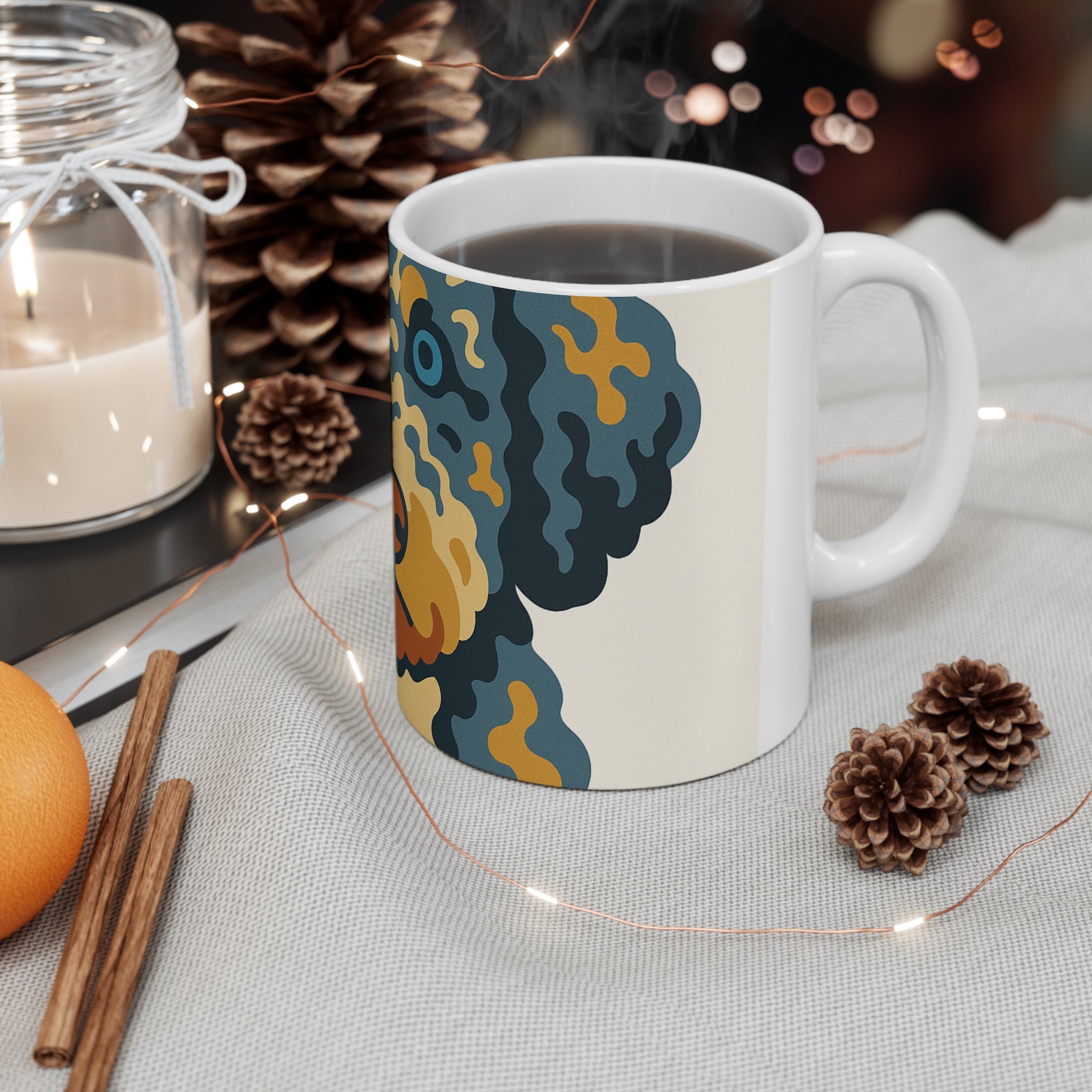 Aussiedoodle Bold Graphic Mug | Les Ruffs