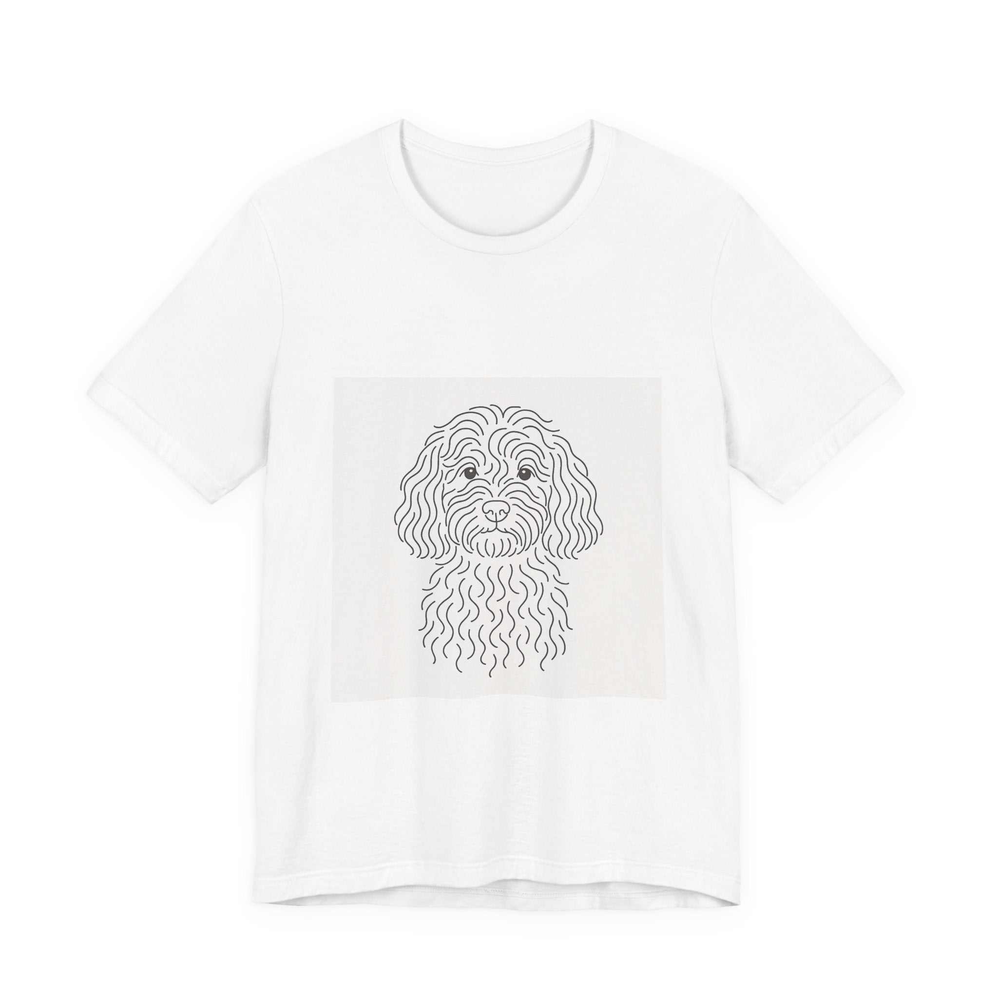 Cockapoo Fine Line Tee | Les Ruffs