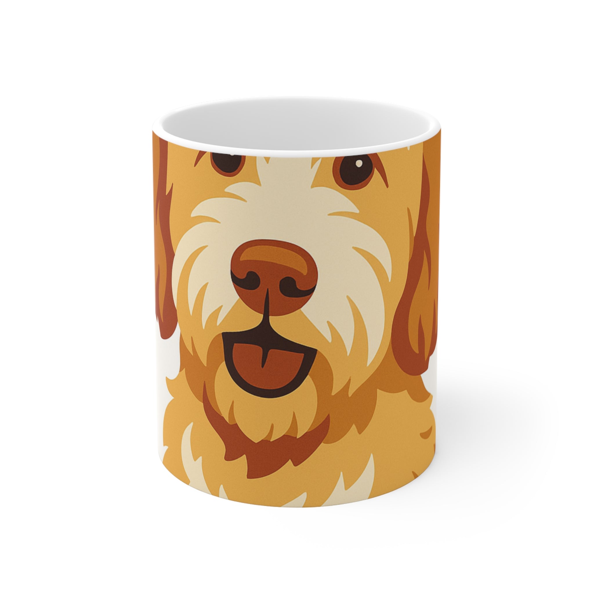Goldendoodle Bold Graphic Mug | Les Ruffs