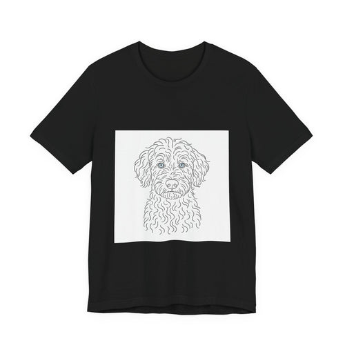 Aussiedoodle Fine Line Tee | Les Ruffs