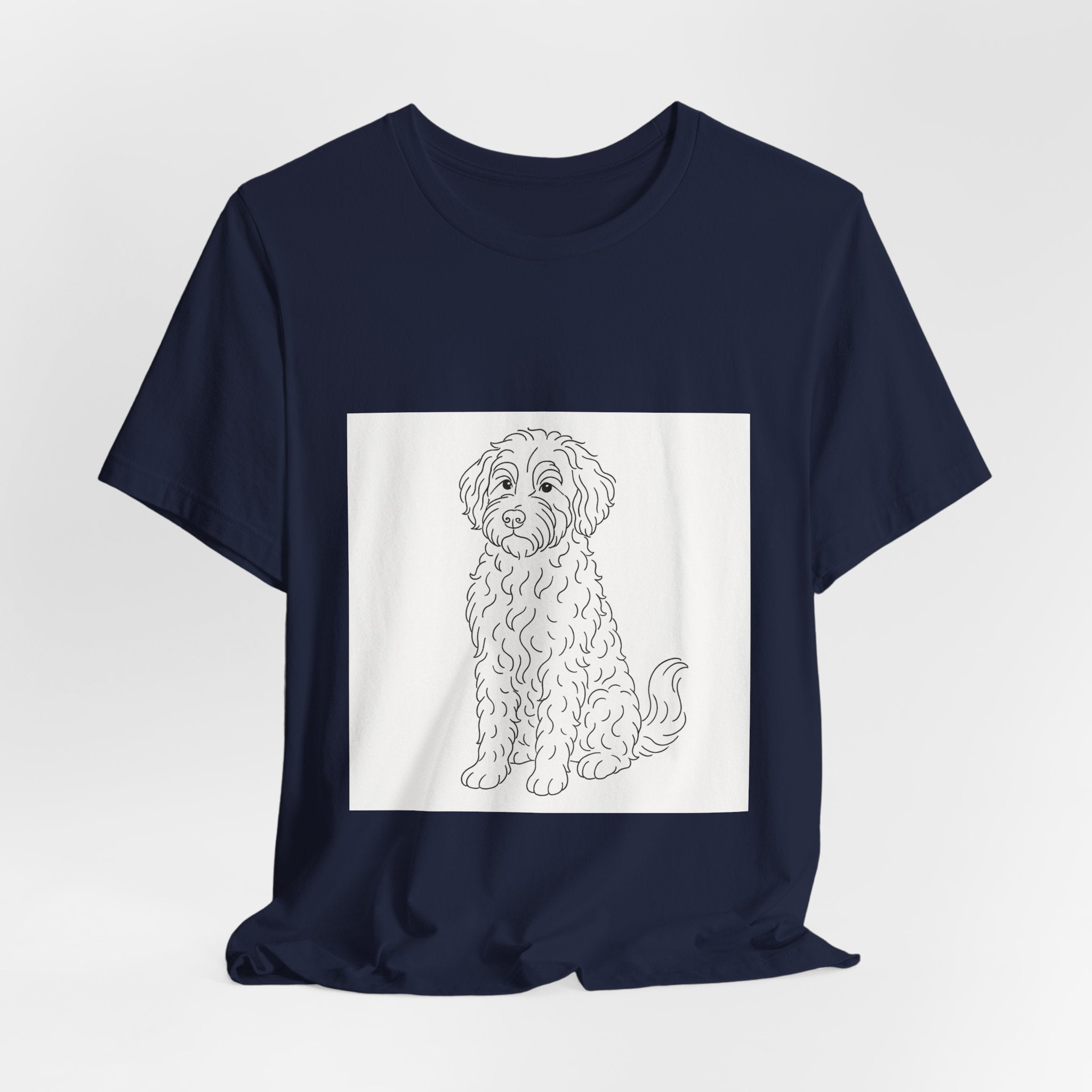 Bernedoodle Fine Line Tee | Les Ruffs