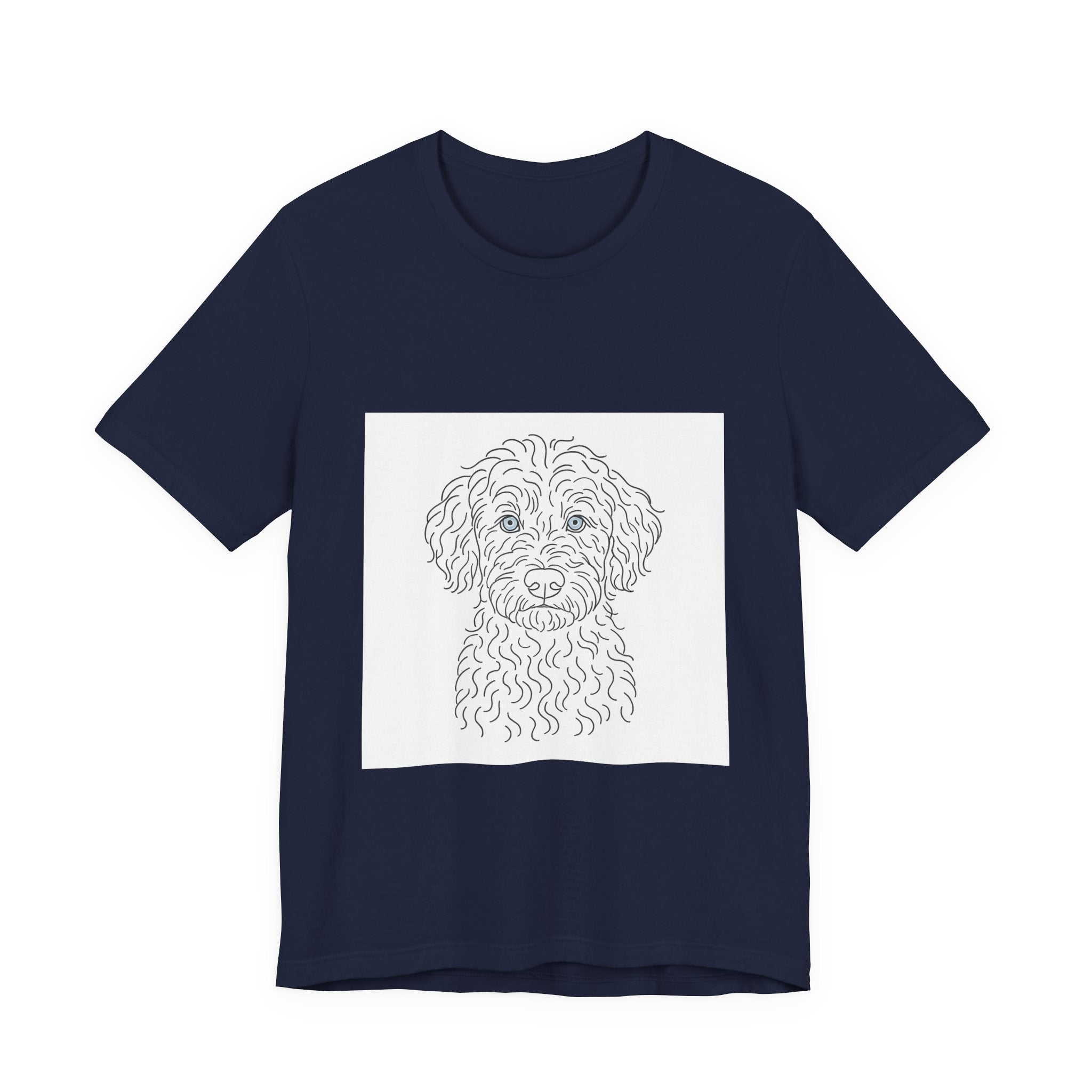 Aussiedoodle Fine Line Tee | Les Ruffs
