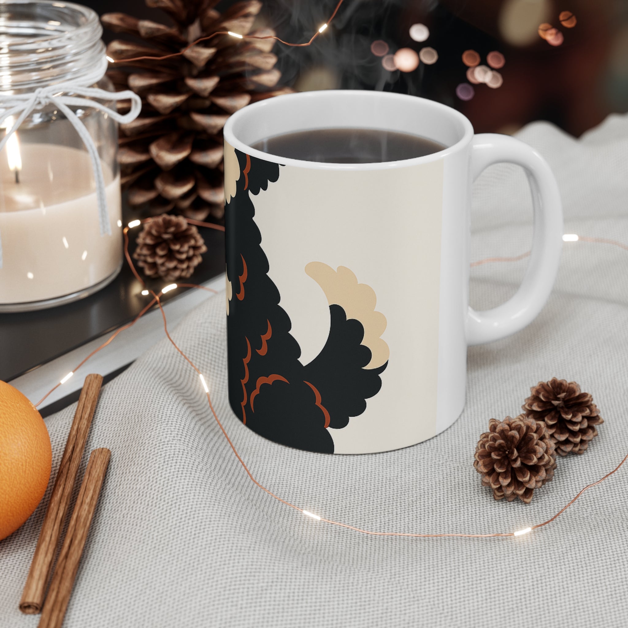 Sheepadoodle Bold Graphic Mug | Les Ruffs