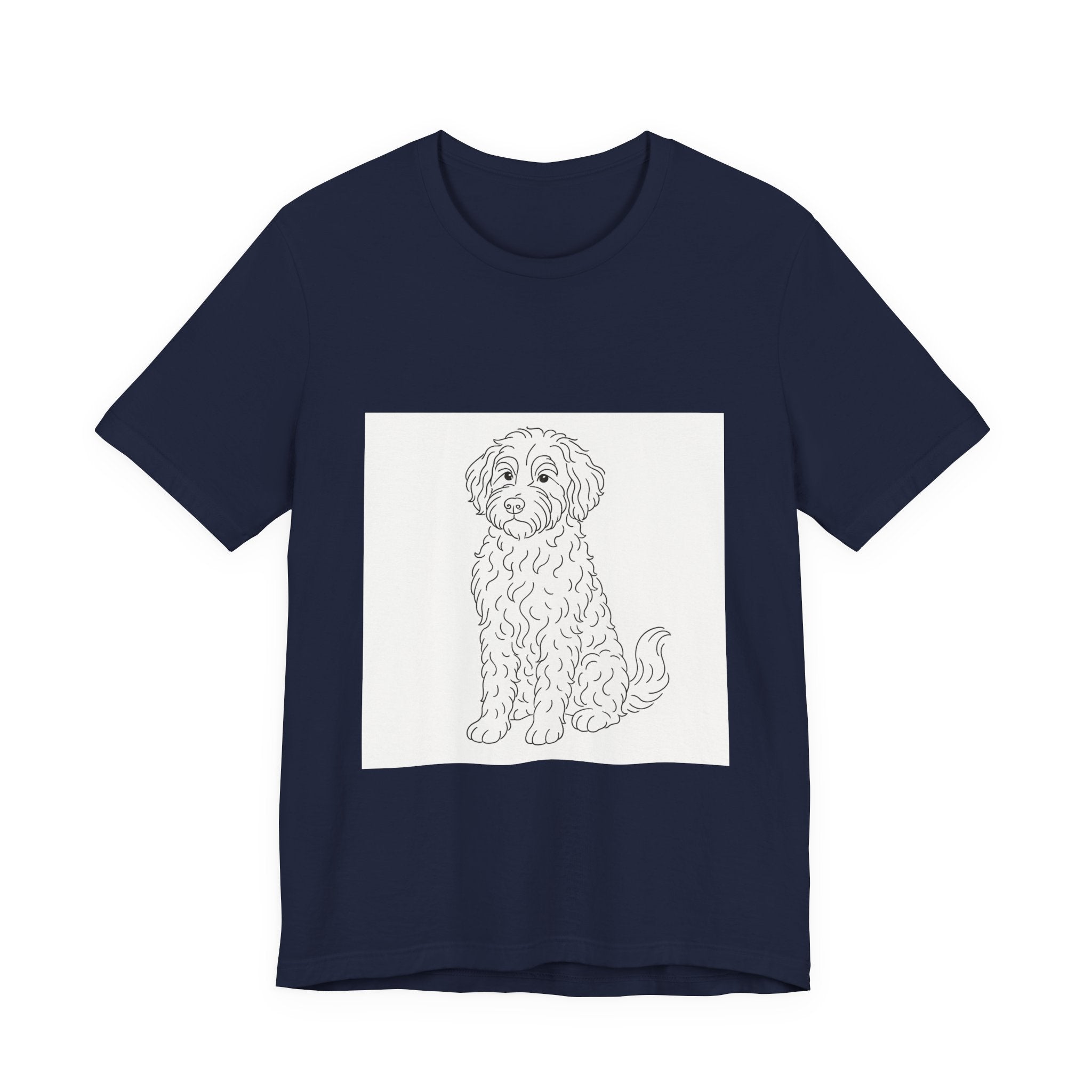 Bernedoodle Fine Line Tee | Les Ruffs