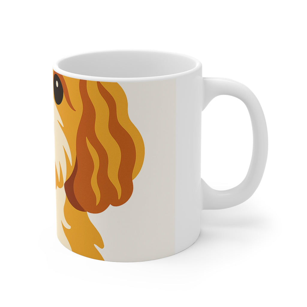 Cavapoo Bold Graphic Mug | Les Ruffs
