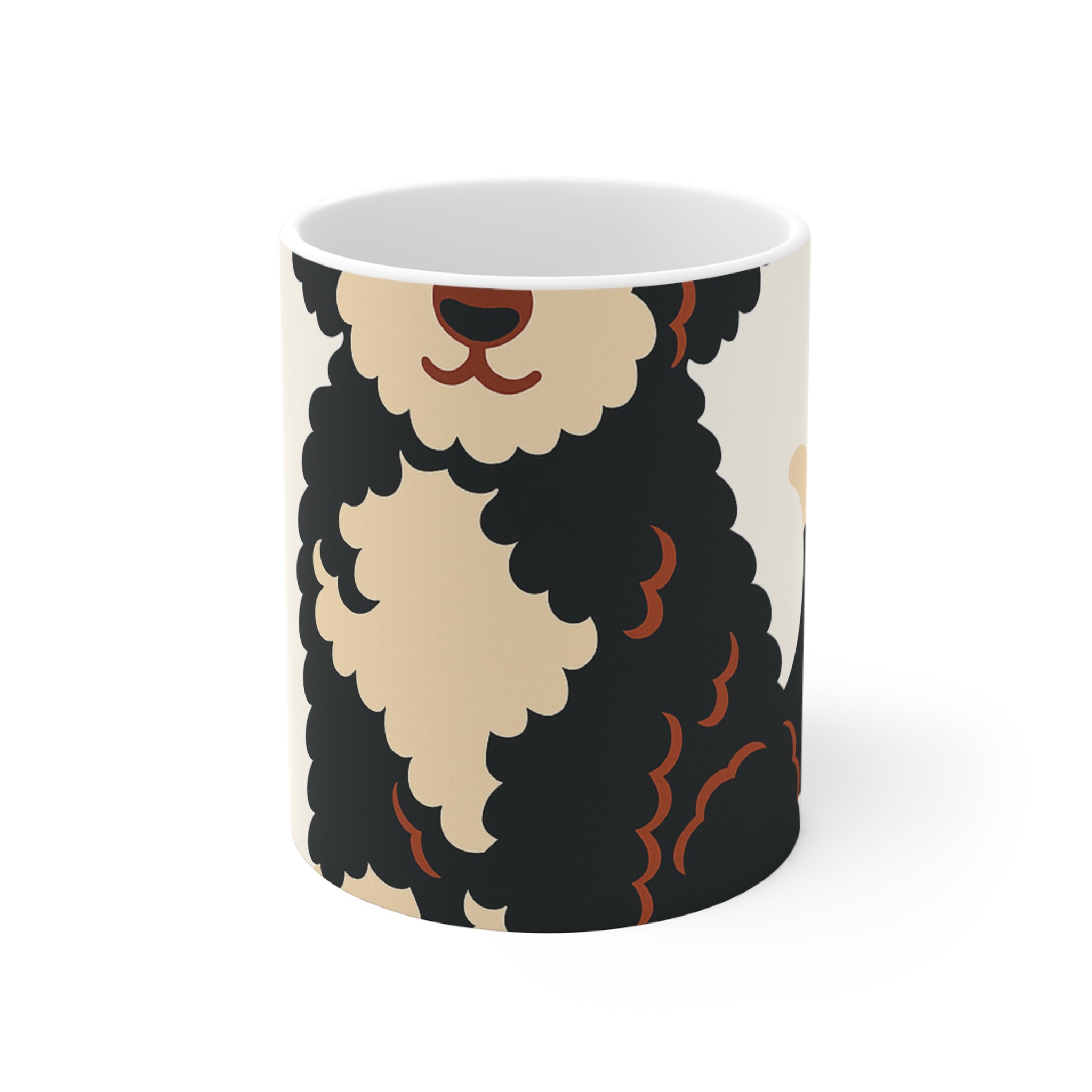 Sheepadoodle Bold Graphic Mug | Les Ruffs