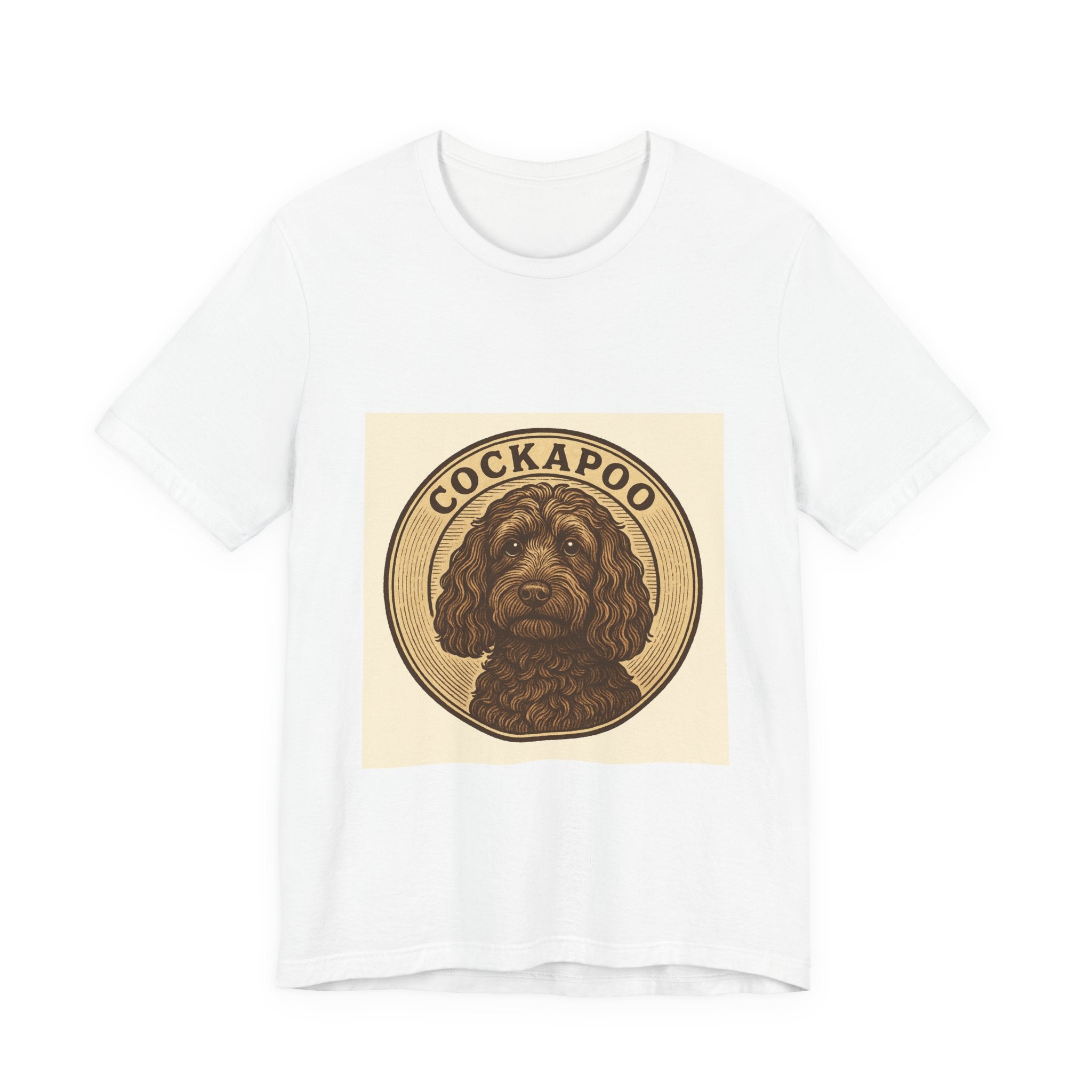 Cockapoo Vintage Badge Tee | Les Ruffs