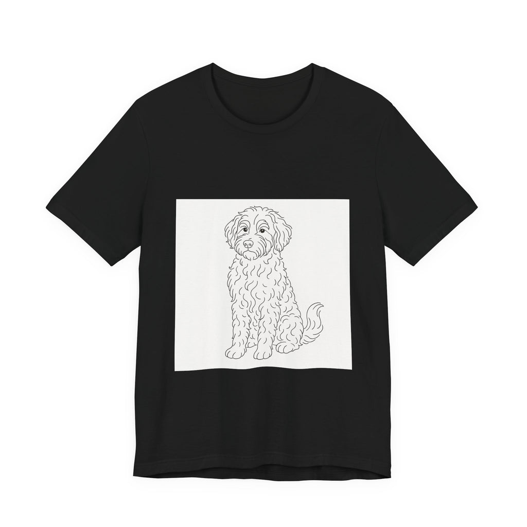 Bernedoodle Fine Line Tee | Les Ruffs