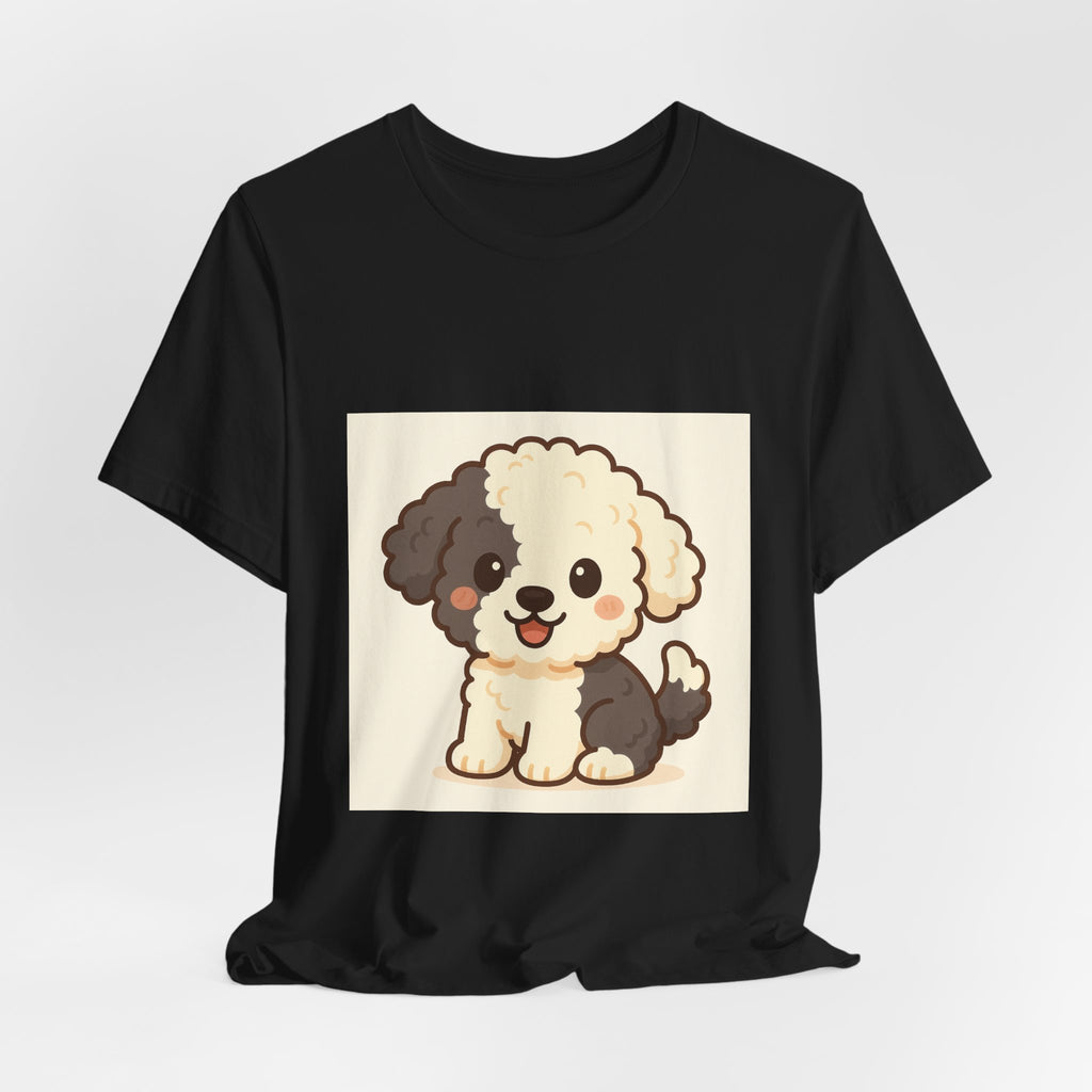 Sheepadoodle Cartoon Tee | Les Ruffs