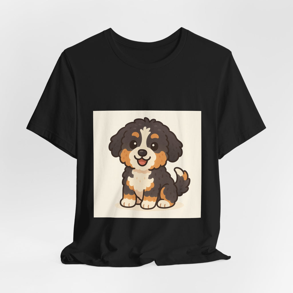 Bernedoodle Cartoon Tee | Les Ruffs
