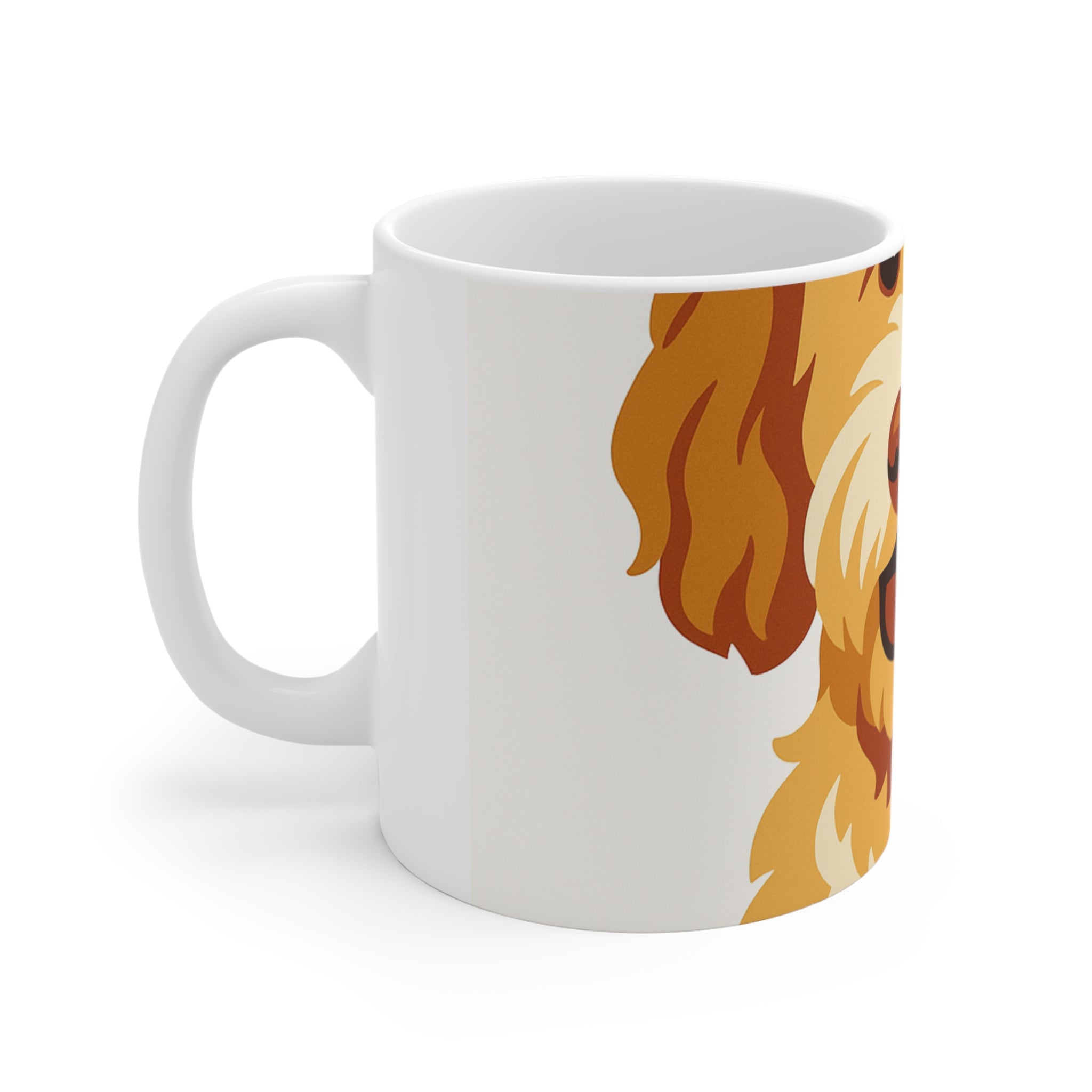 Goldendoodle Bold Graphic Mug | Les Ruffs