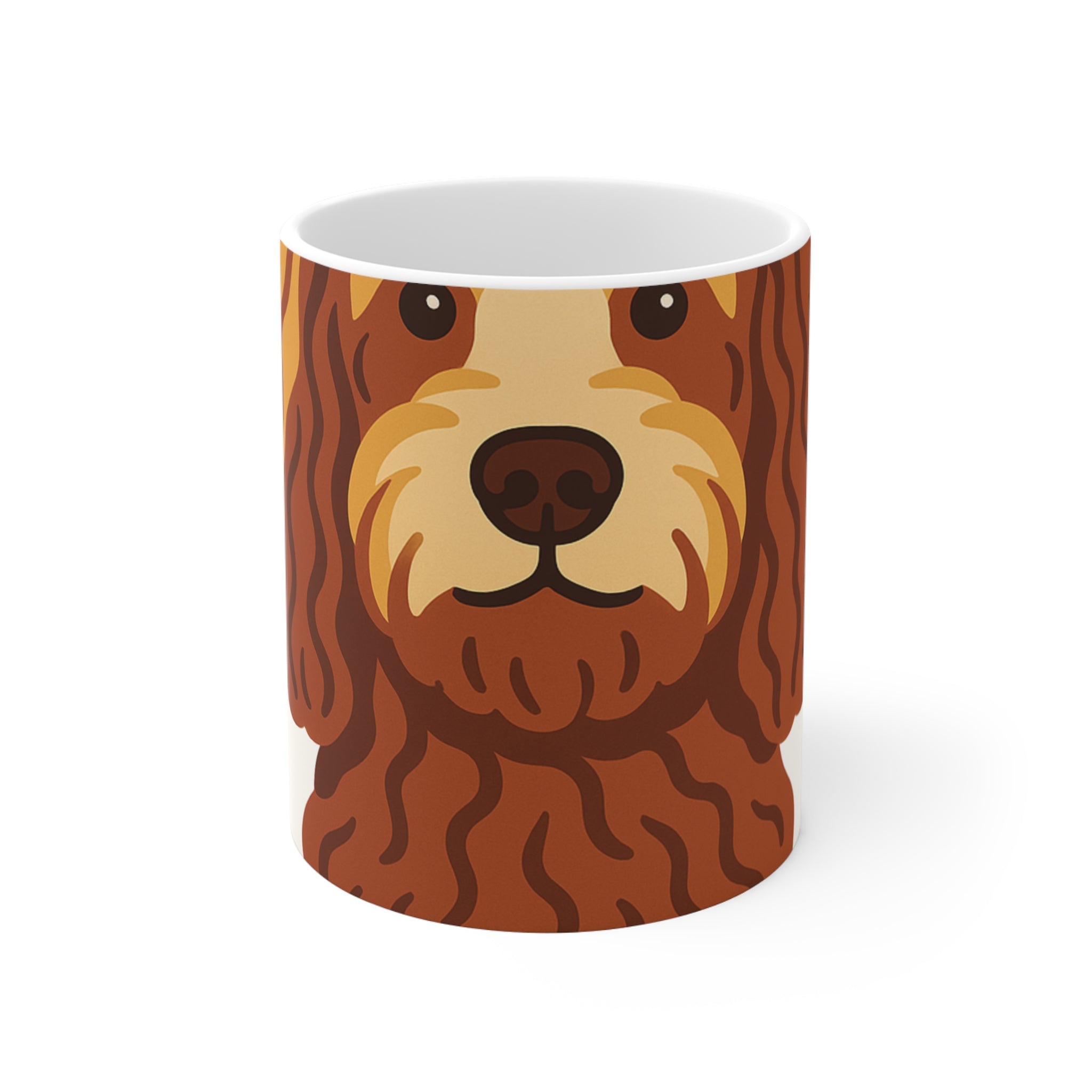 Cockapoo Bold Graphic Mug | Les Ruffs