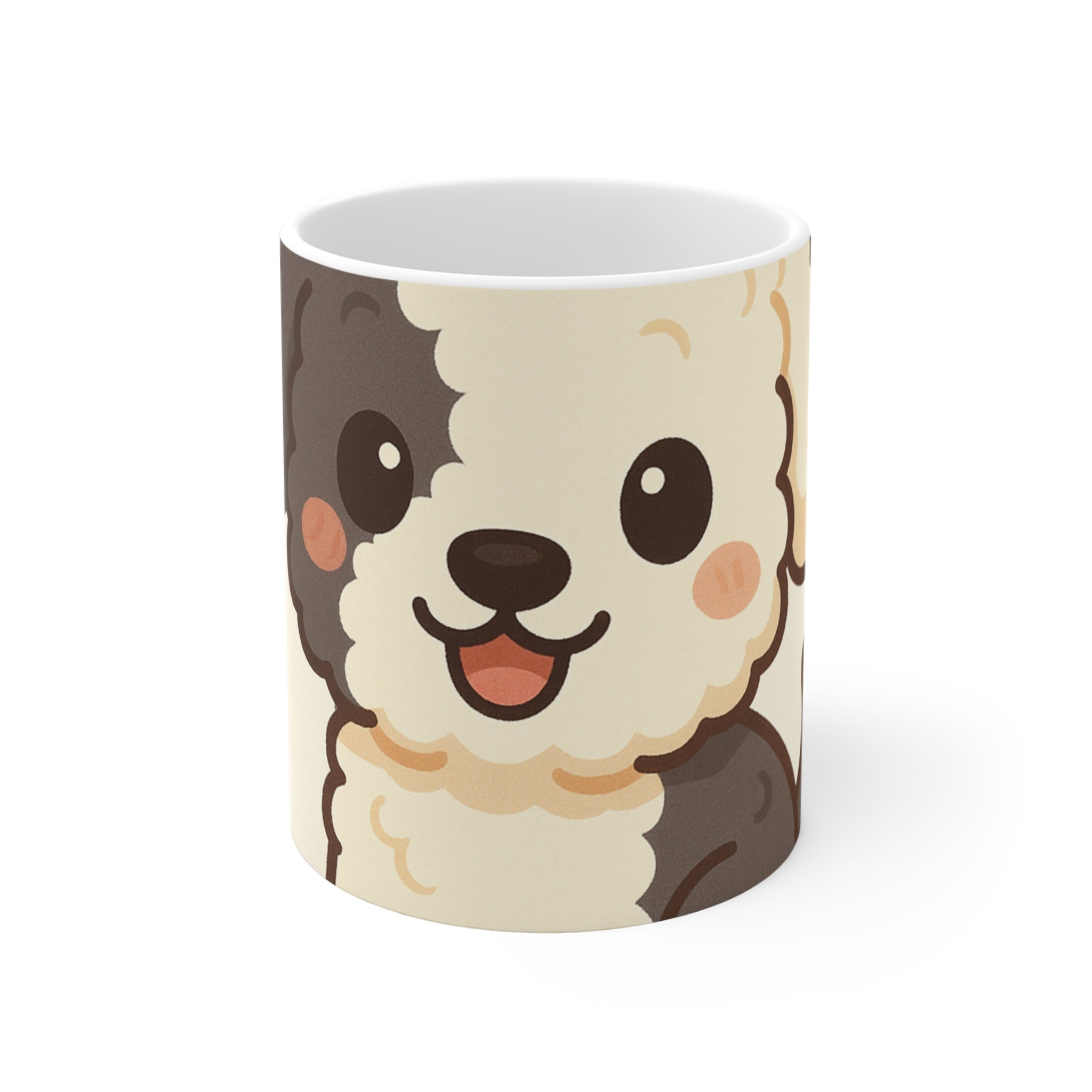 Sheepadoodle Cartoon Mug | Les Ruffs