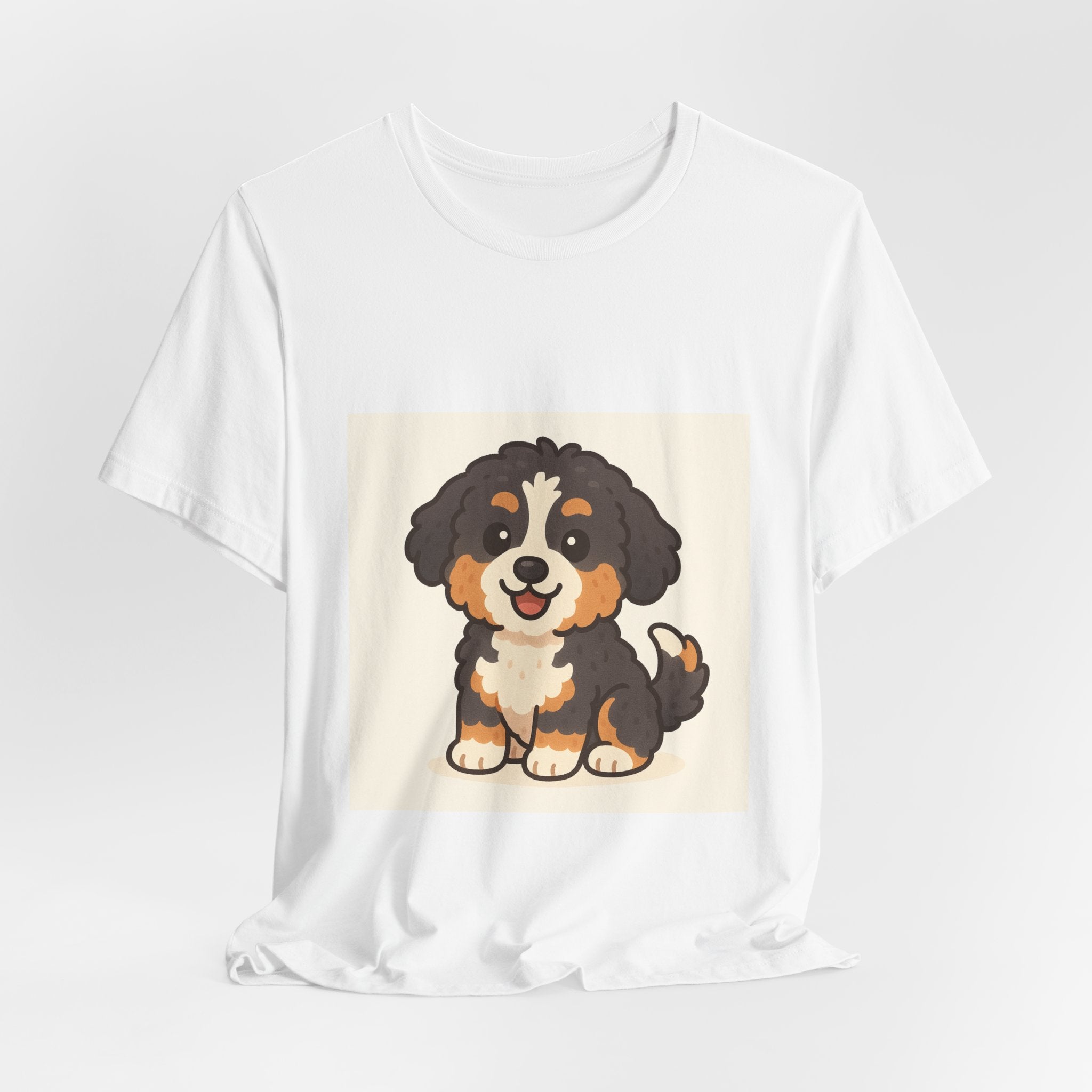Bernedoodle Cartoon Tee | Les Ruffs