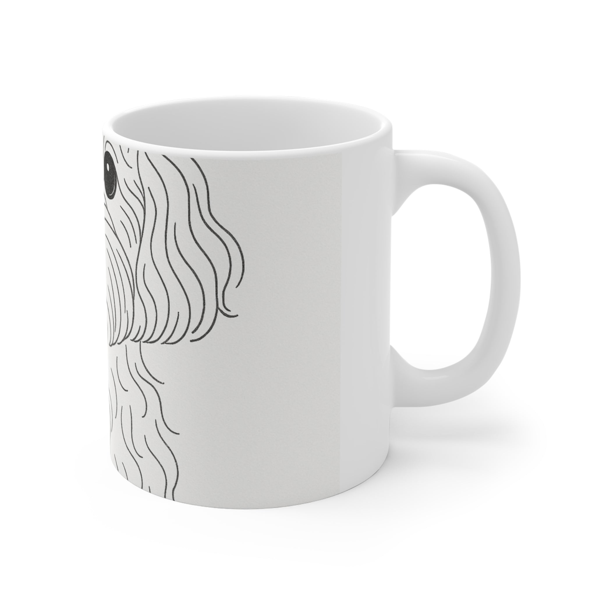 Cavapoo Fine Line Mug | Les Ruffs