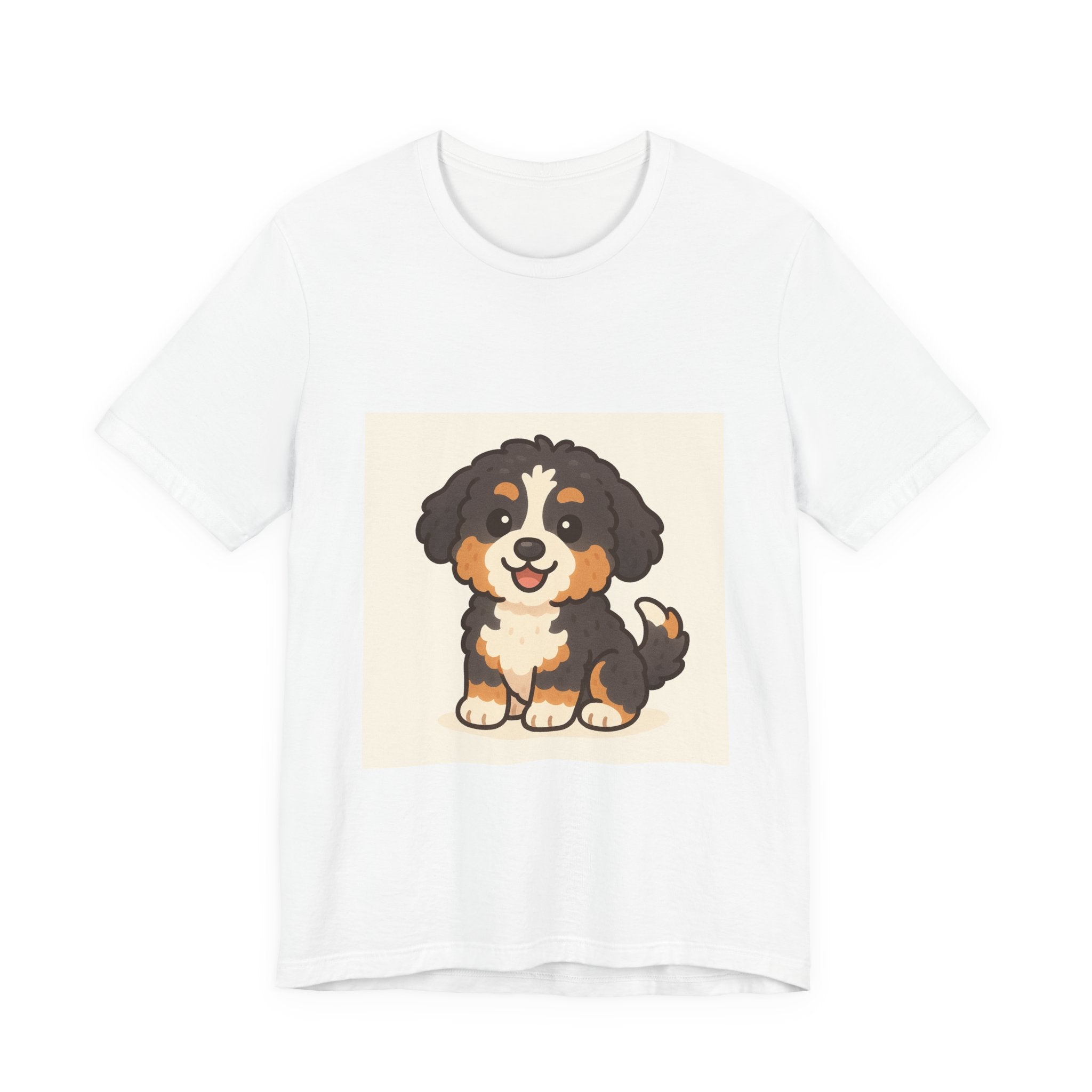 Bernedoodle Cartoon Tee | Les Ruffs