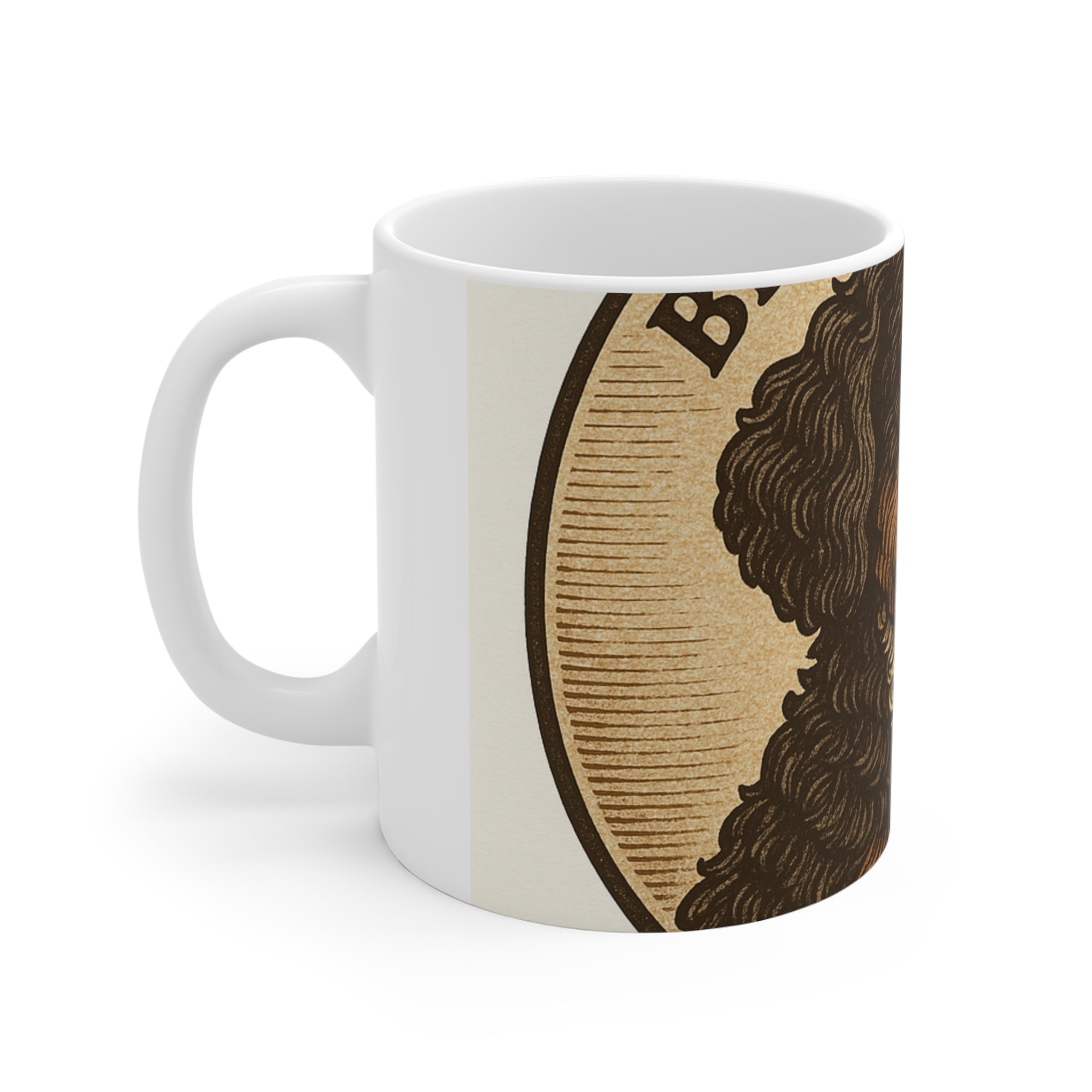 Bernedoodle Vintage Badge Mug | Les Ruffs