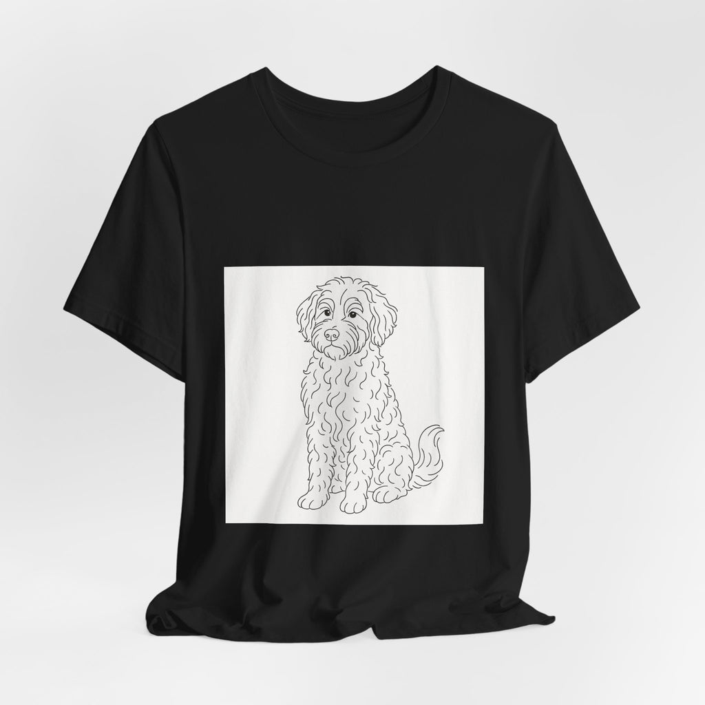 Bernedoodle Fine Line Tee | Les Ruffs