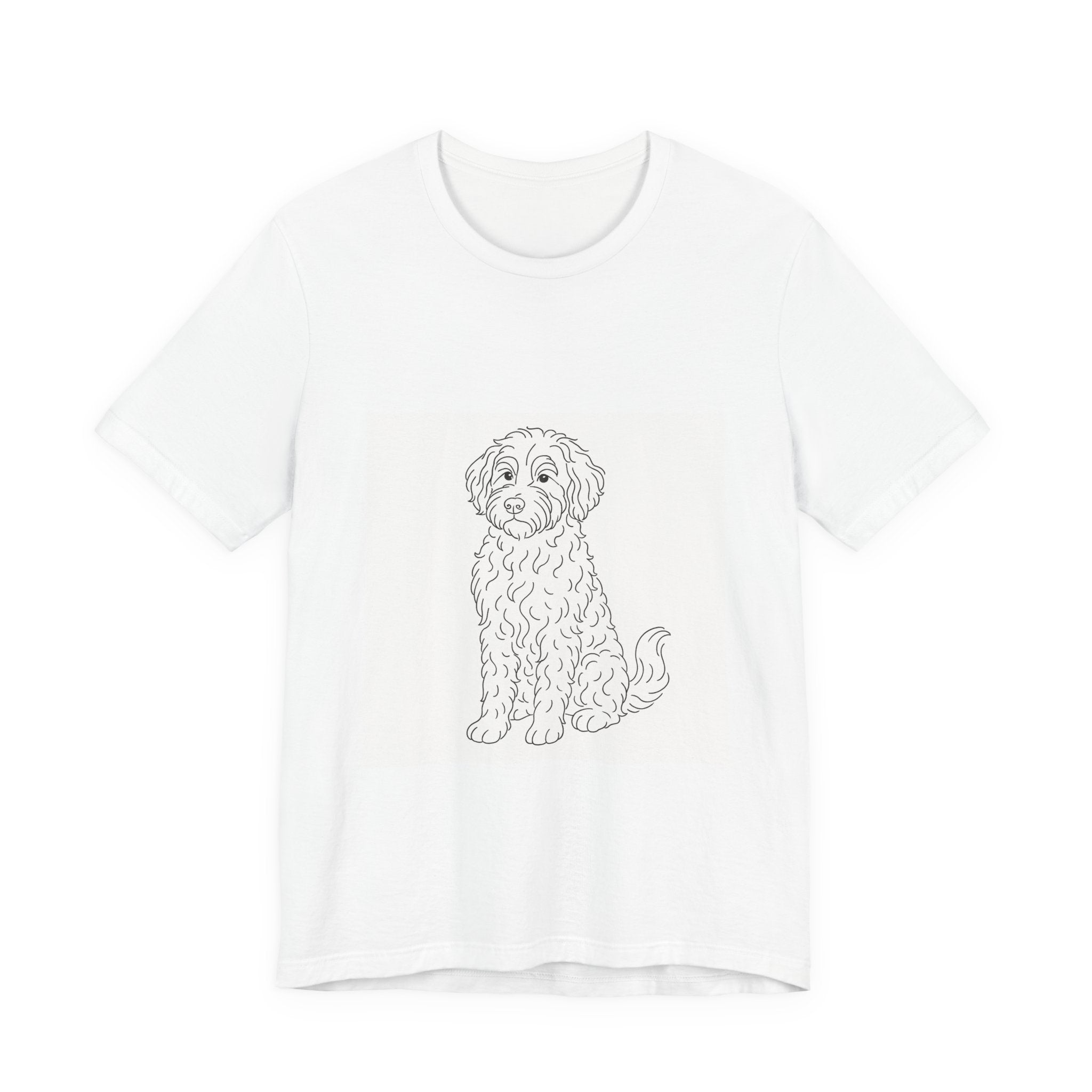 Bernedoodle Fine Line Tee | Les Ruffs