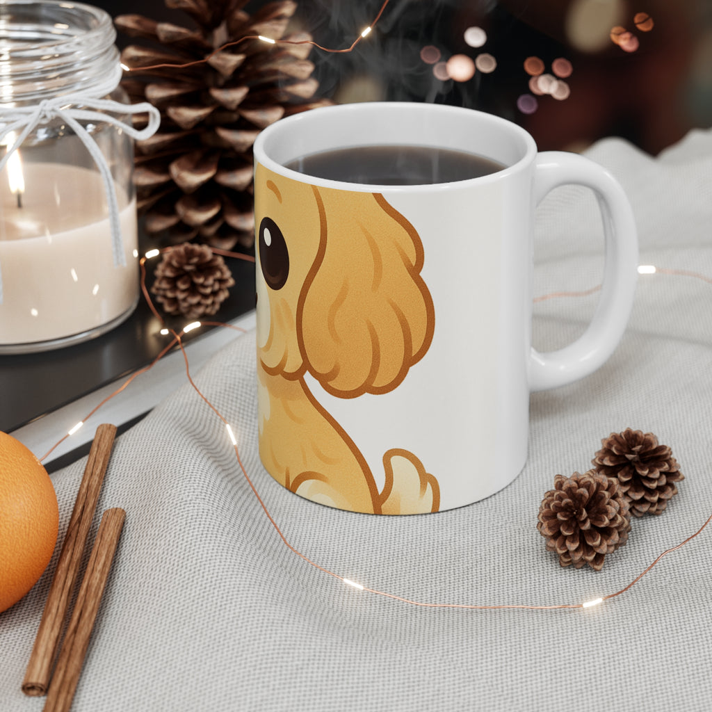 Cavapoo Cartoon Mug | Les Ruffs