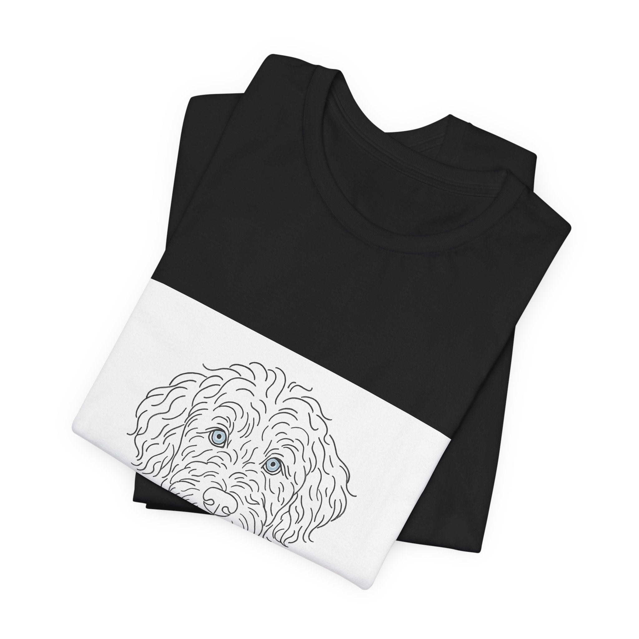 Aussiedoodle Fine Line Tee | Les Ruffs