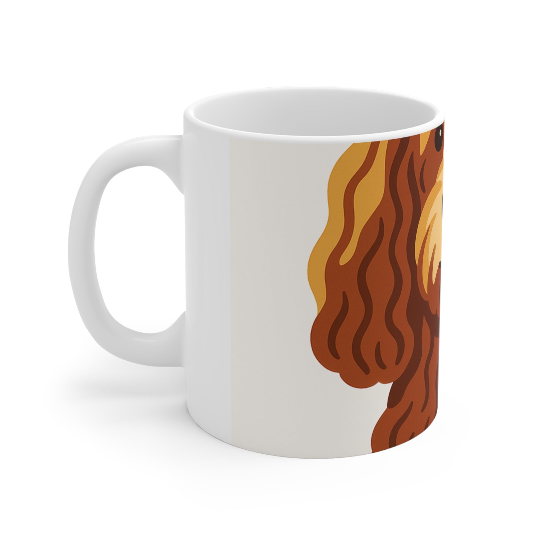 Cockapoo Bold Graphic Mug | Les Ruffs