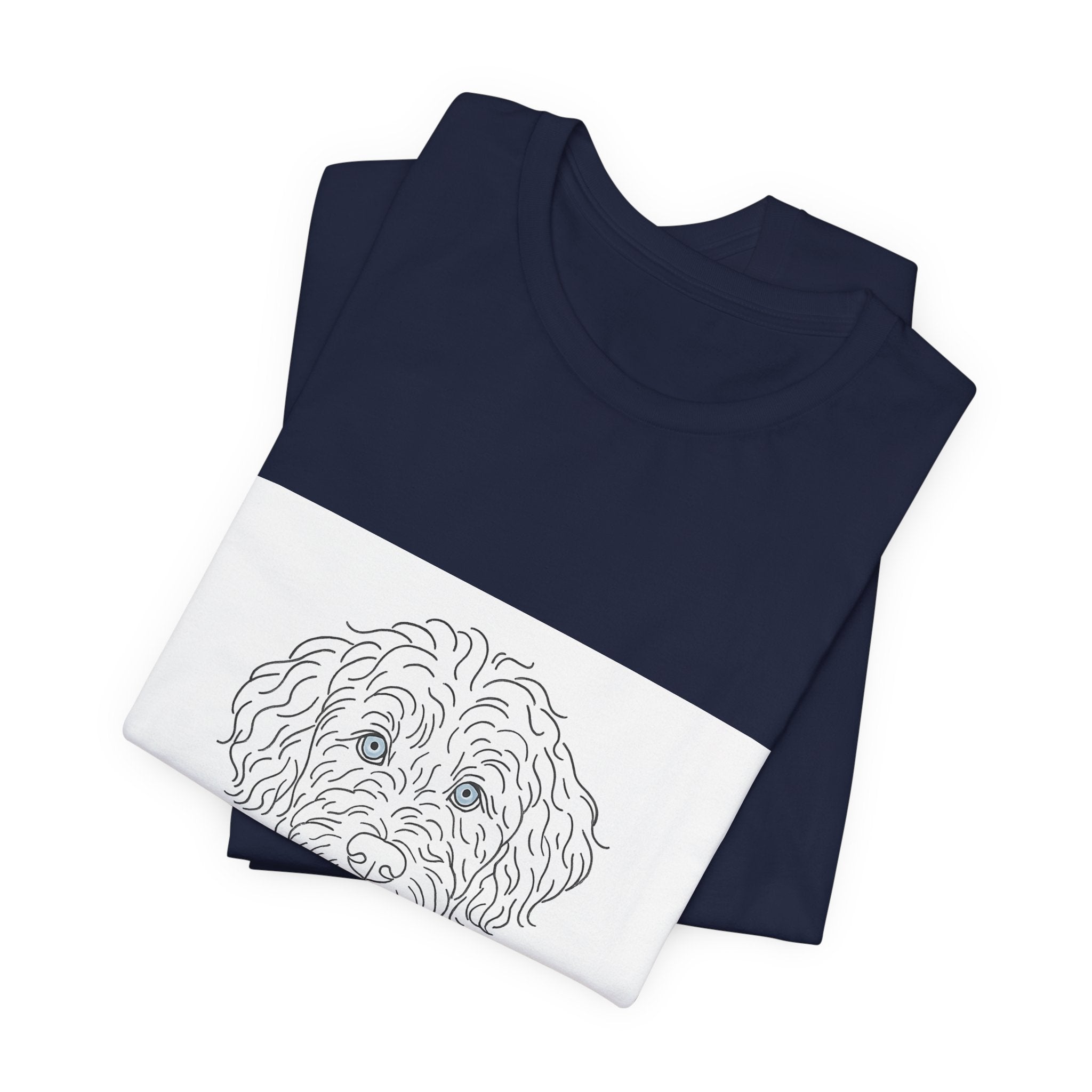 Aussiedoodle Fine Line Tee | Les Ruffs