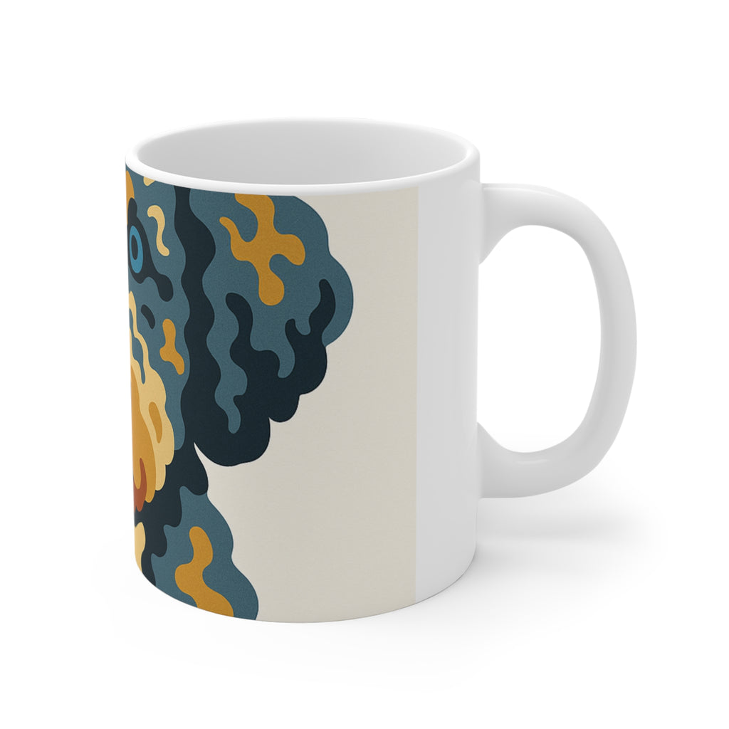 Aussiedoodle Bold Graphic Mug | Les Ruffs