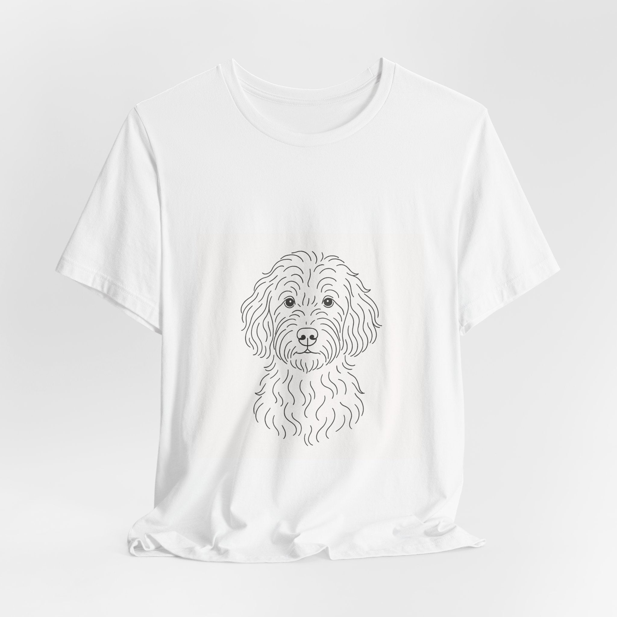 Goldendoodle Fine Line Tee | Les Ruffs