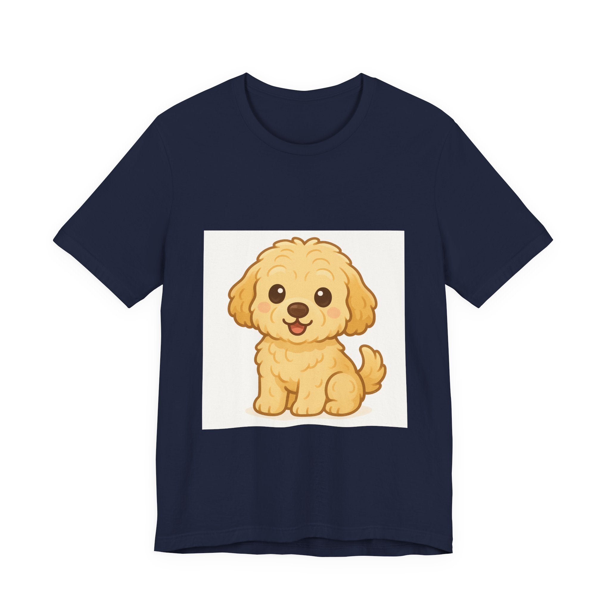 Goldendoodle Cartoon Tee | Les Ruffs