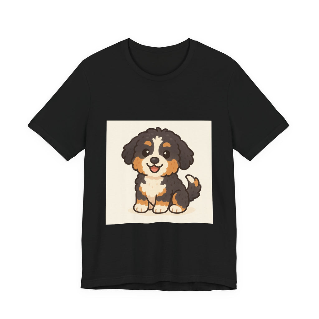 Bernedoodle Cartoon Tee | Les Ruffs