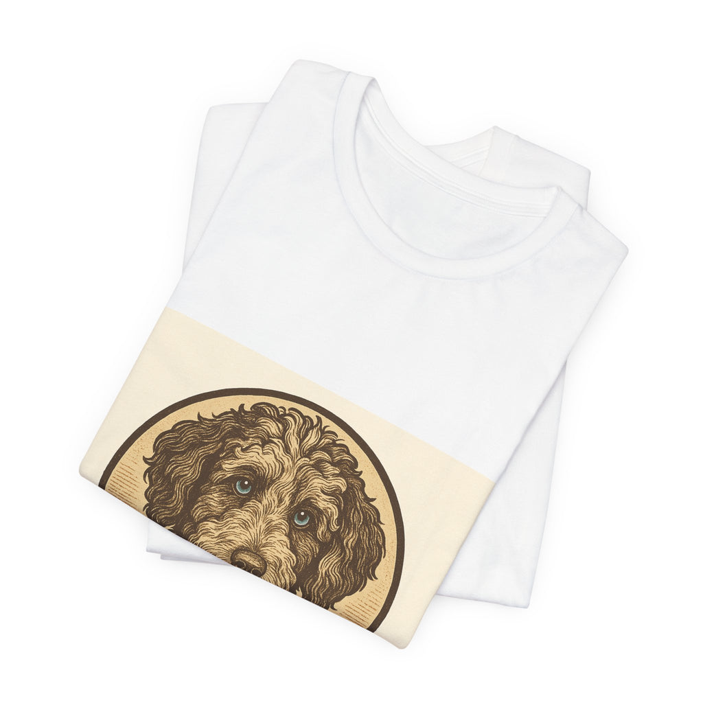 Aussiedoodle Vintage Badge Tee | Les Ruffs