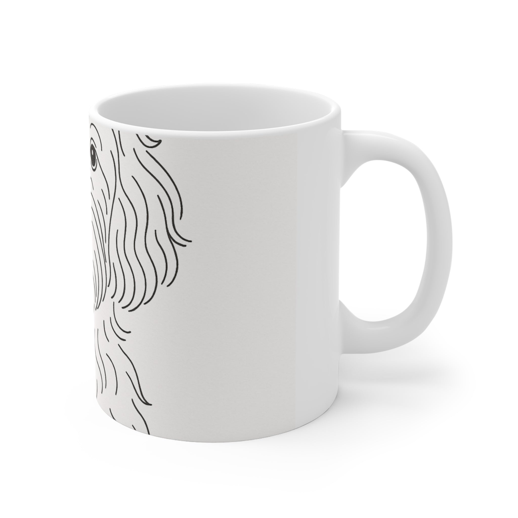 Goldendoodle Fine Line Mug | Les Ruffs