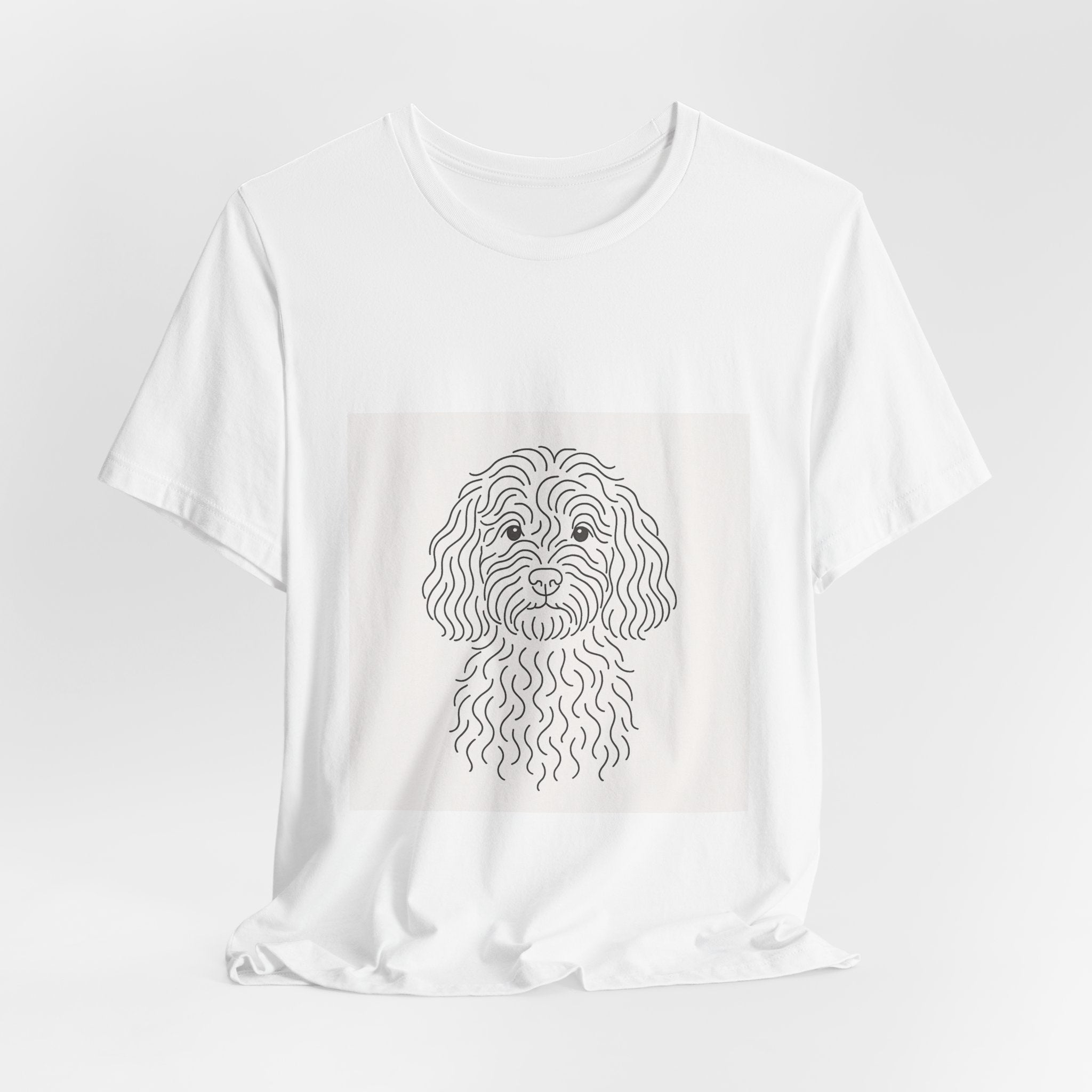 Cockapoo Fine Line Tee | Les Ruffs