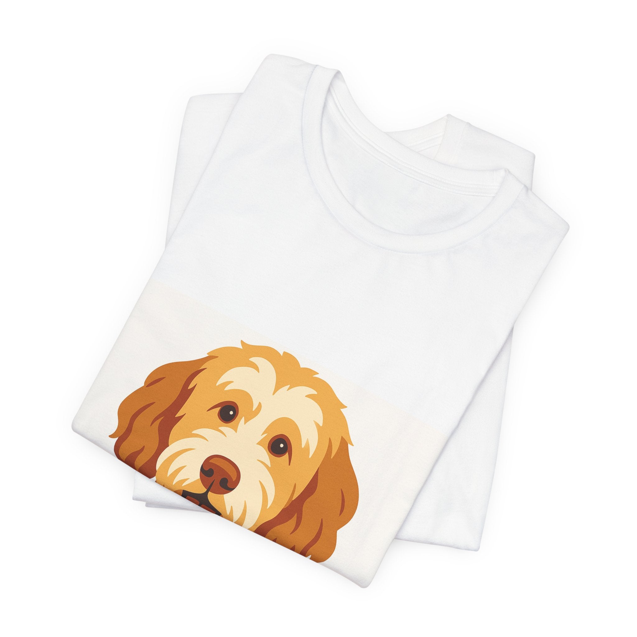 Goldendoodle Bold Graphic Tee | Les Ruffs