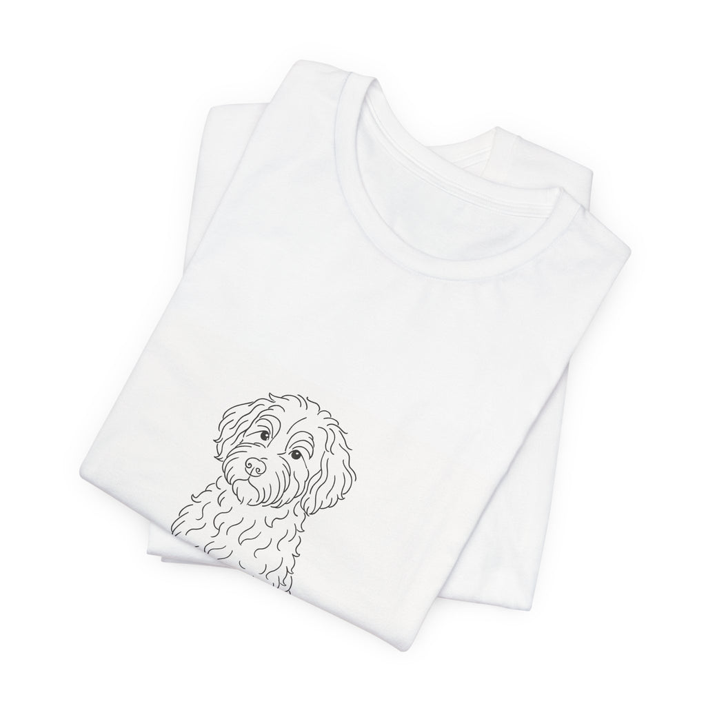 Bernedoodle Fine Line Tee | Les Ruffs