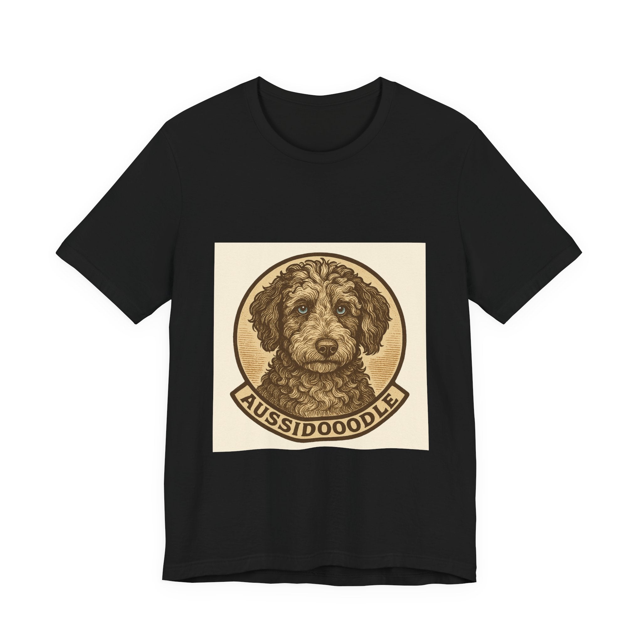 Aussiedoodle Vintage Badge Tee | Les Ruffs
