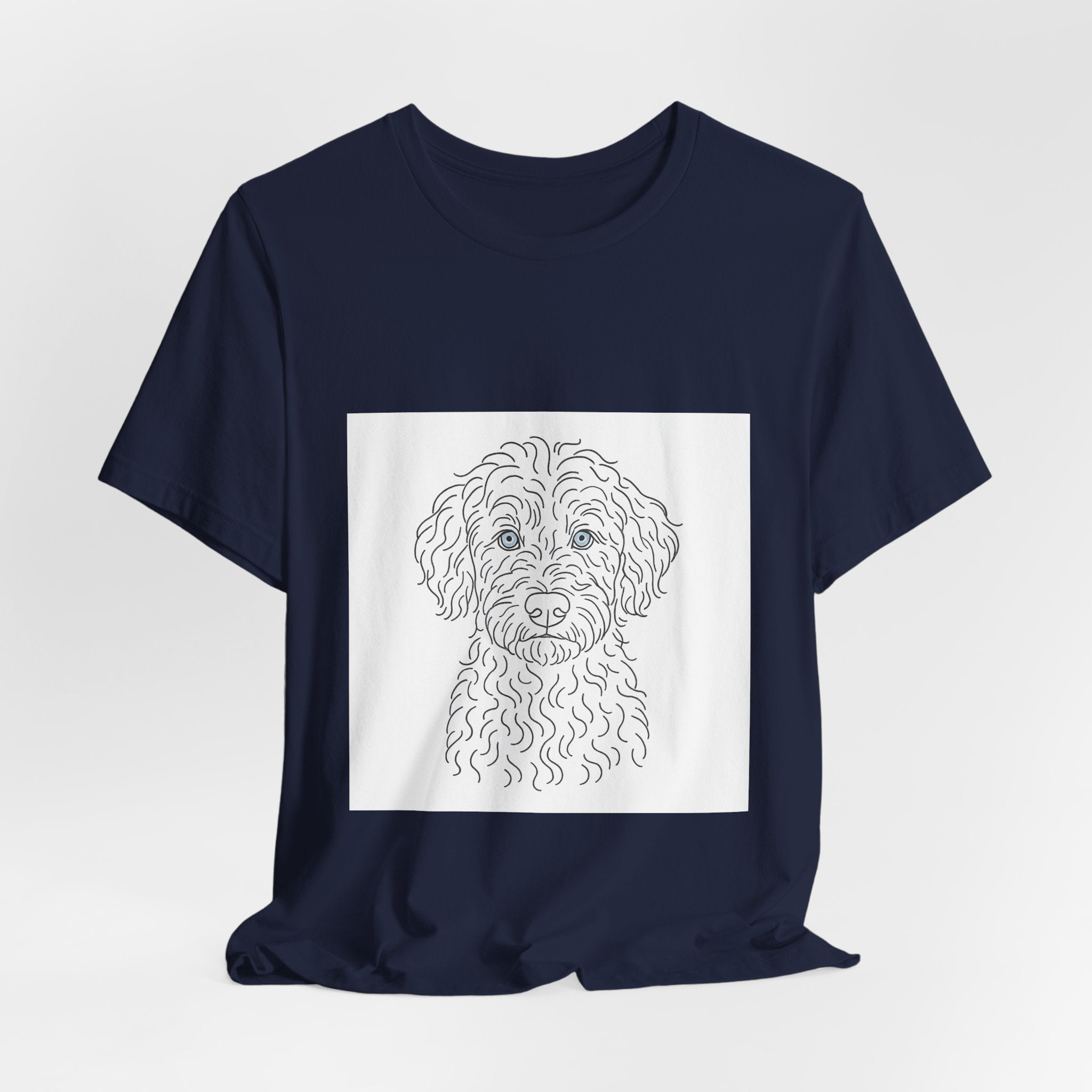 Aussiedoodle Fine Line Tee | Les Ruffs