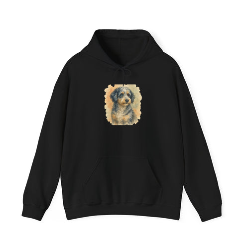 Aussiedoodle Pullover Hoodie — Les Ruffs